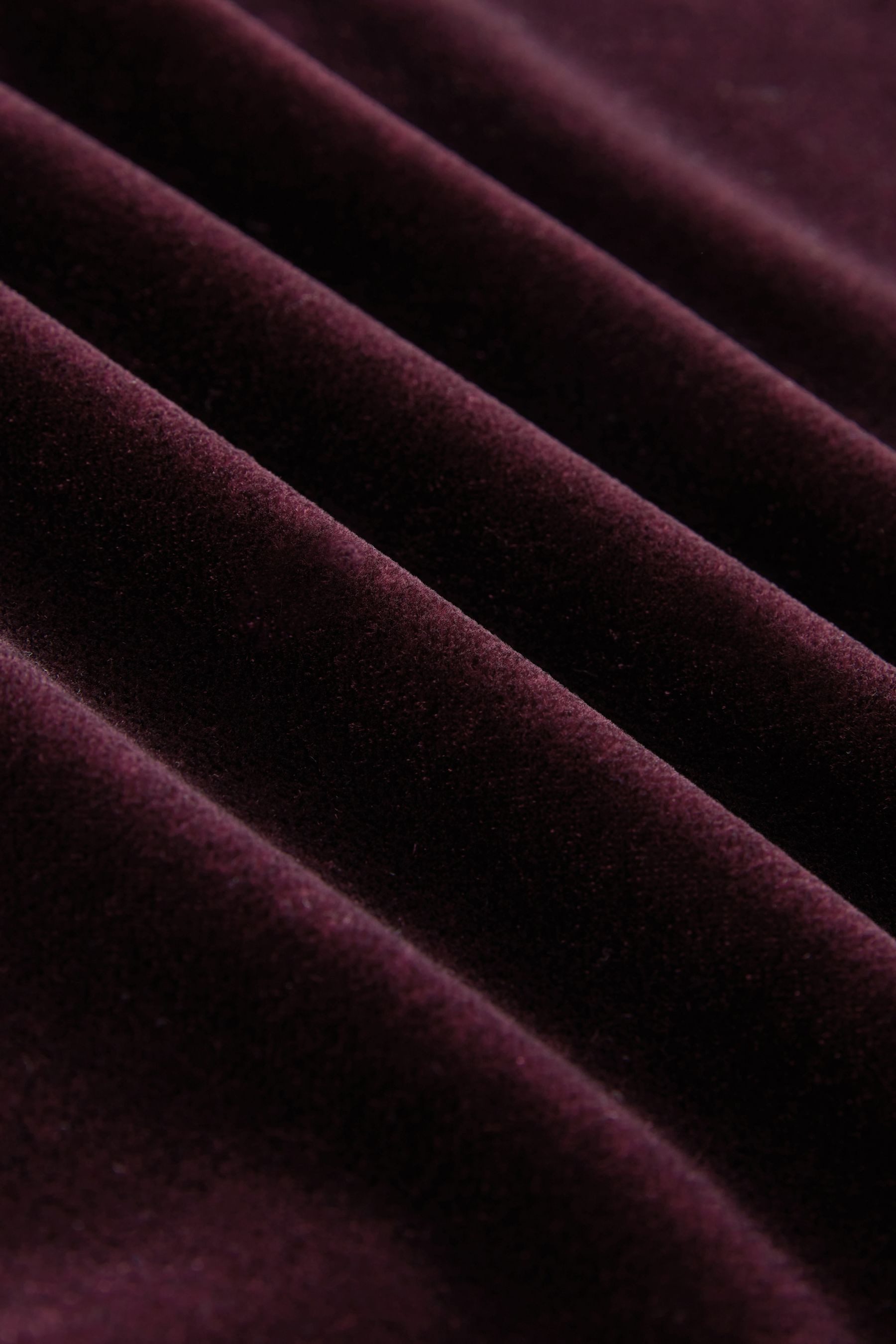 Next Anzughose Samt-Hose mit weitem Bein + elastischem Rückenbund (1-tlg)