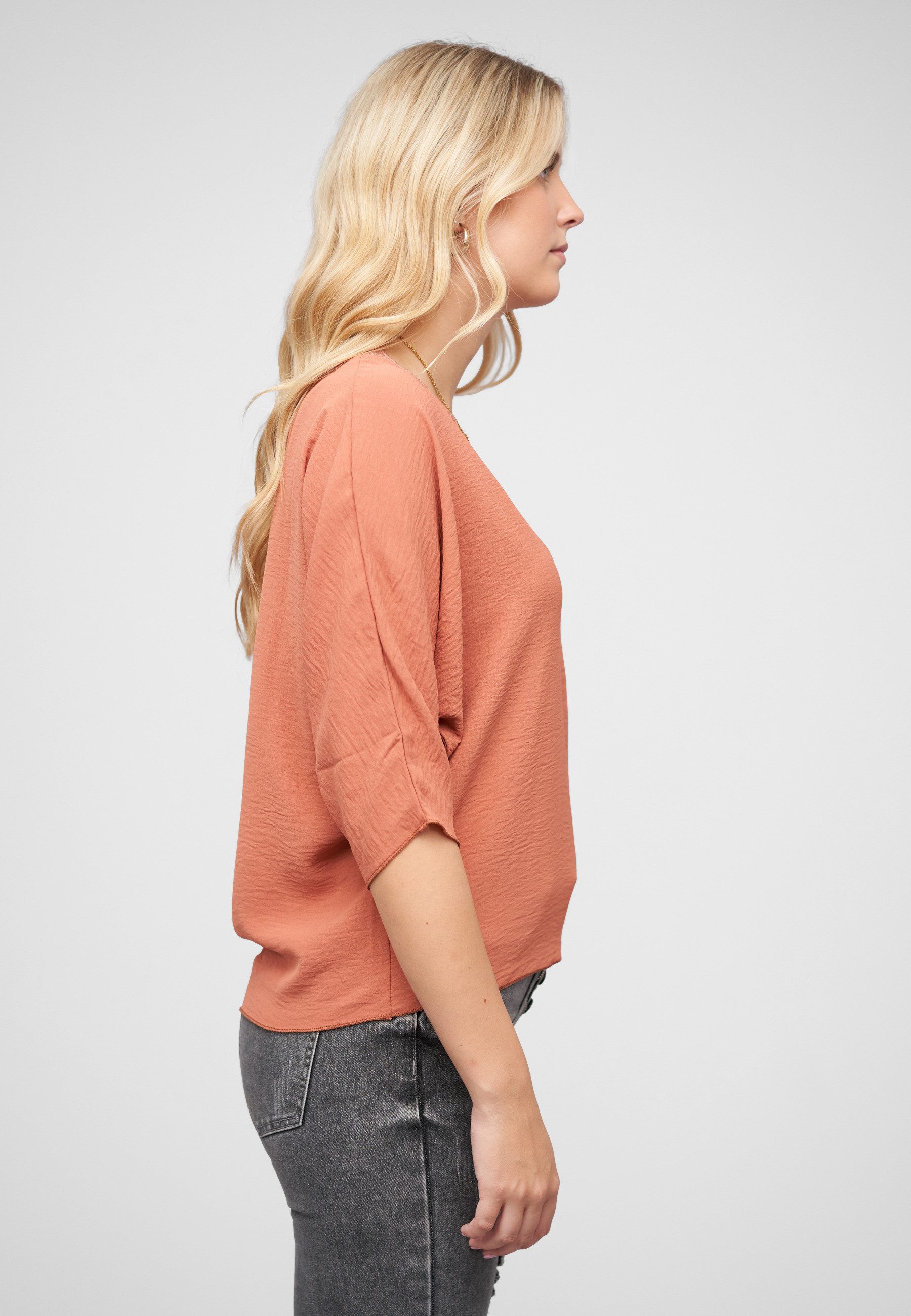 CLOUD 5IVE Klassische Bluse CLOUD 5IVE Cloud5ive V-Neck Bluse