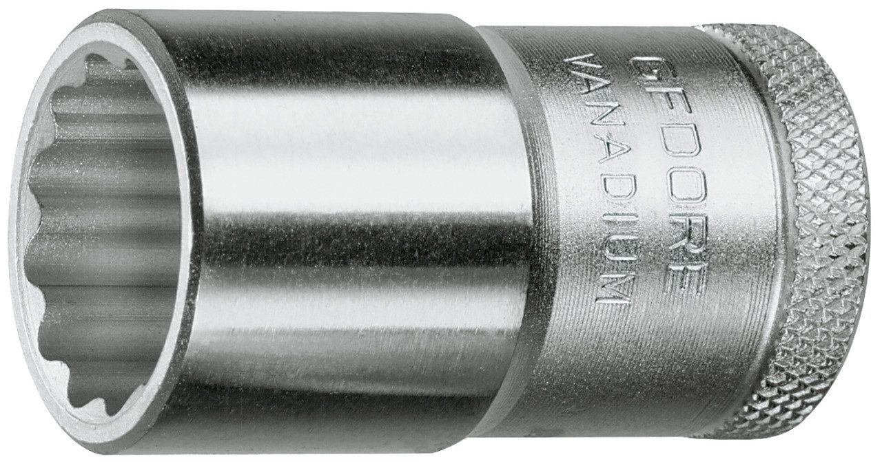 Gedore Steckschlüssel D 19 33 Steckschlüsseleinsatz 1/2" UD-Profil 33 mm