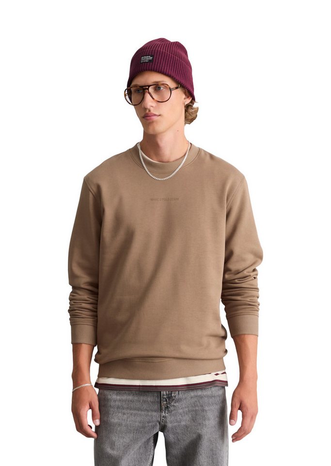 Marc O'Polo DENIM Sweatshirt aus weichem Bio-Baumwoll-Sweat