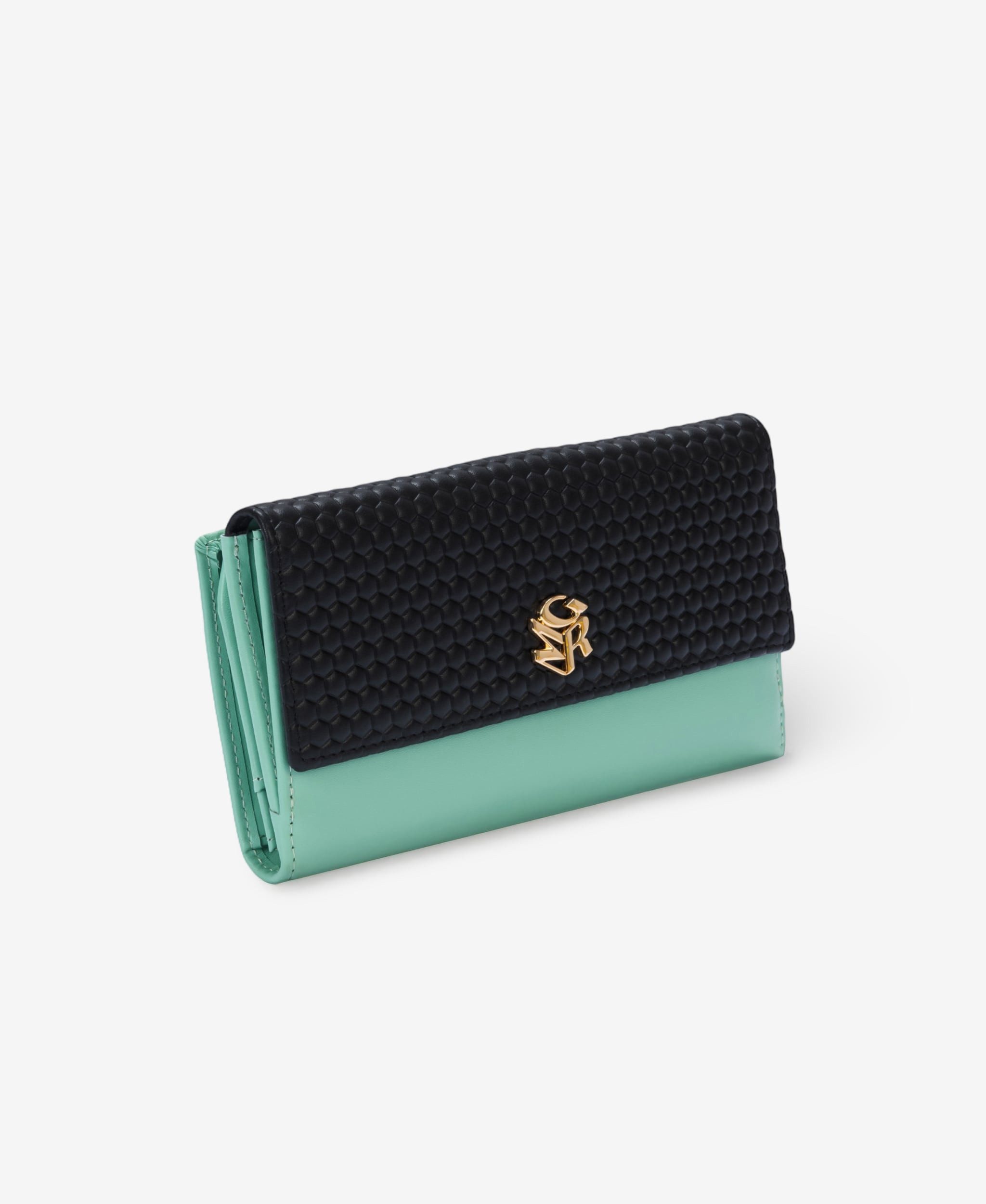 GLAMIRA Clutch Loravelle Grünes Portemonnaie (1-tlg), echt Leder, mit geräumigem Hauptfach
