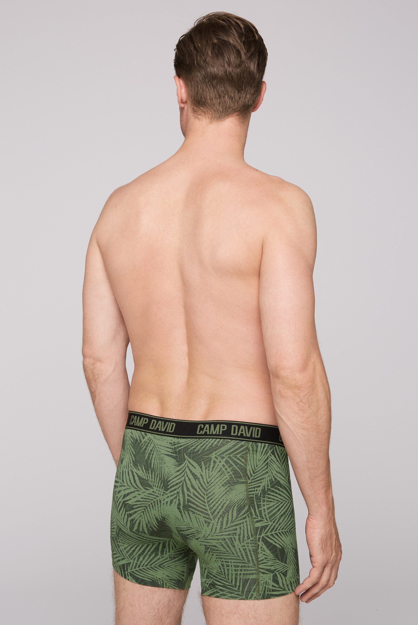 CAMP DAVID Boxershorts Set: (2-St) mit All Over Print