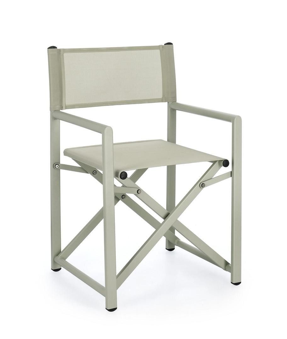Natur24 Esszimmerstuhl Taylor 2er Set Stühle 56 x 48 x 86 cm Aluminium Polyester Grün