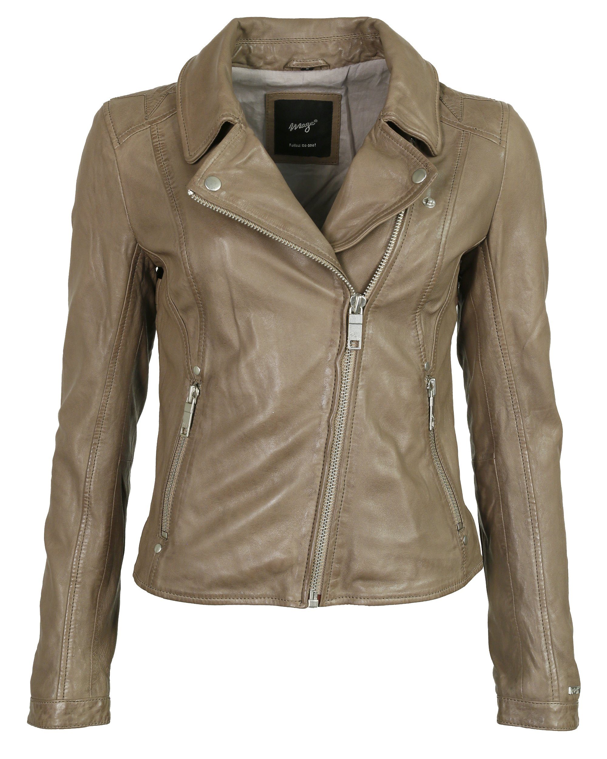 Maze Lederjacke 173Indiana mud | Übergangsjacken