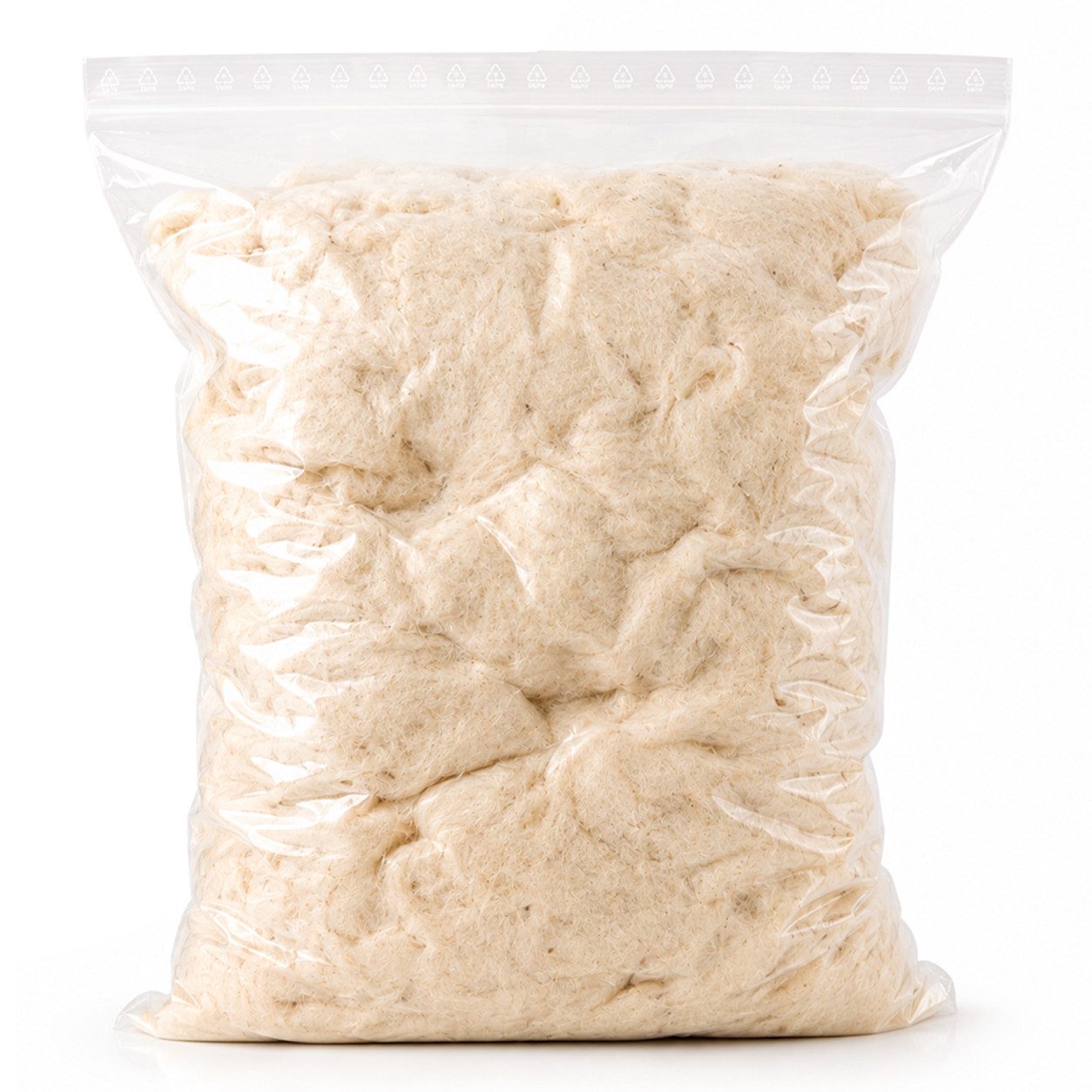 Heubergshop Kissenfüllung, 500g Kapok Füllmaterial Kapokfasern 100% unbehandelt (500g Kapok)