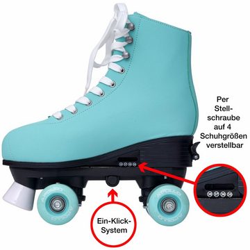 Apollo Rollschuhe 2in1 Rollschuhe und Schlittschuhe Super Skate -, 2in1 Roll- & Schlittschuhe, größenverstellbar