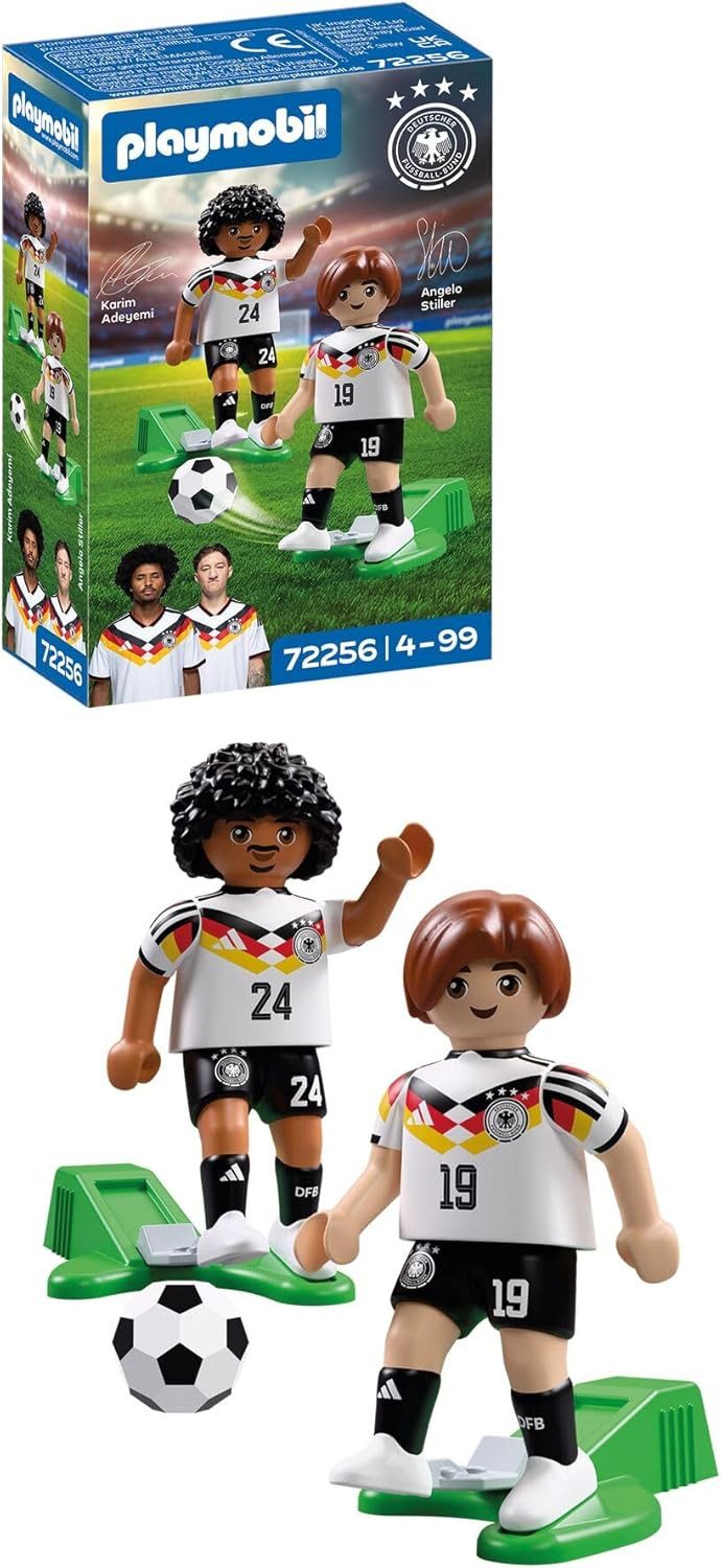 Playmobil® Spiel PLAYMOBIL® 72256 DFB Spielerset Adeyemi & Stiller