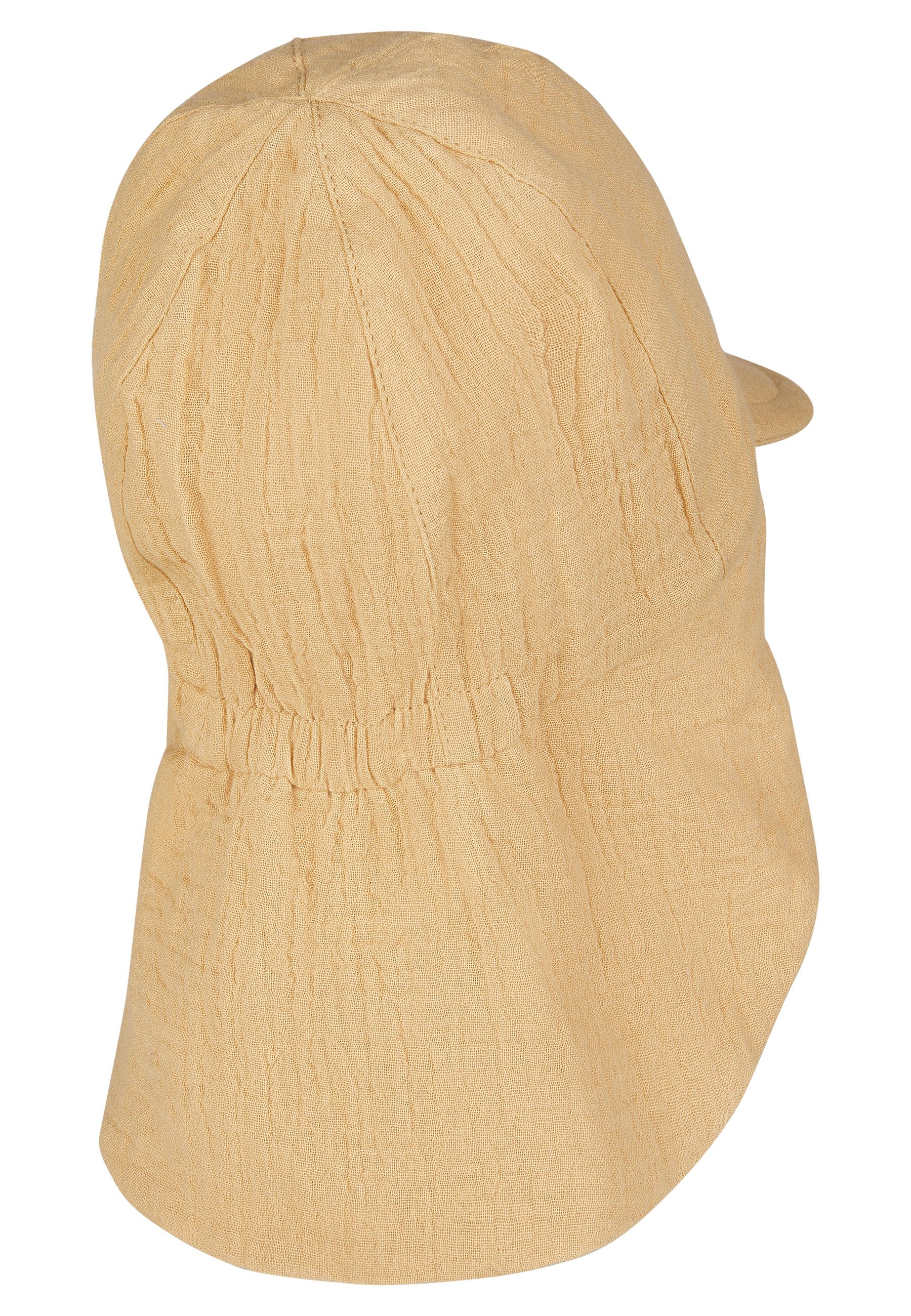Sterntaler® Beanie Schirmmütze mit Nackenschutz Musselin günstig online kaufen