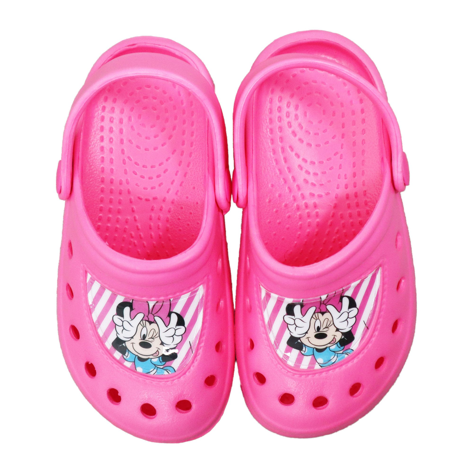 Disney Disney Minnie Maus Kinder Mädchen Clogs Badeschuhe Clog Gr. 24 bis 31