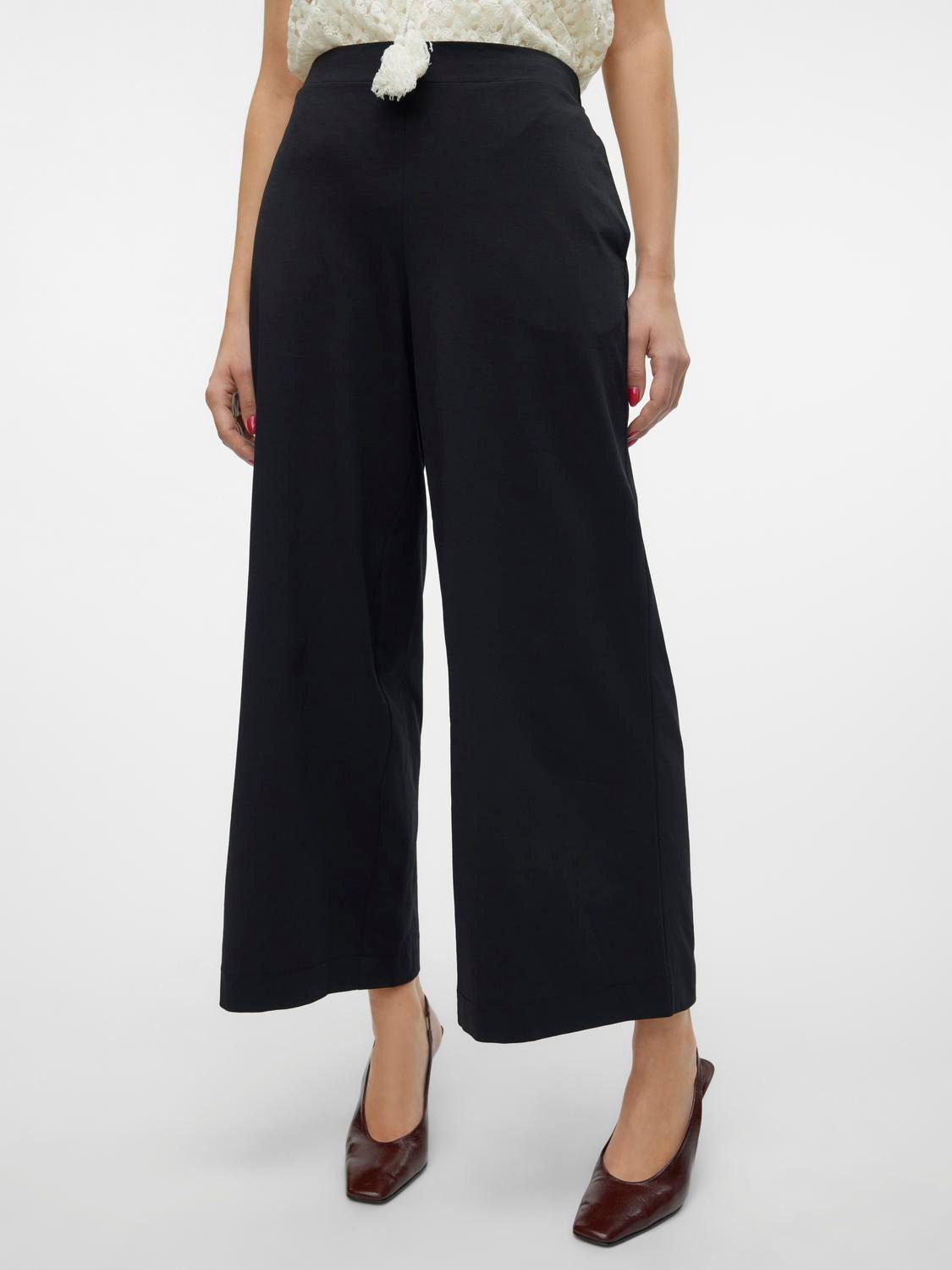 Vero Moda Culotte VMNADIA HW WIDE ANKLE PANT JRS GA