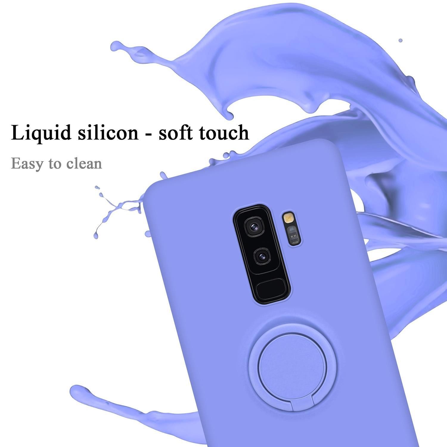 Cadorabo Handyhülle für Samsung Galaxy S9 PLUS Hülle Samsung Galaxy S9 PLUS, Robustes Hard Case - Handy Schutzhülle - Hülle - Back Cover Bumper