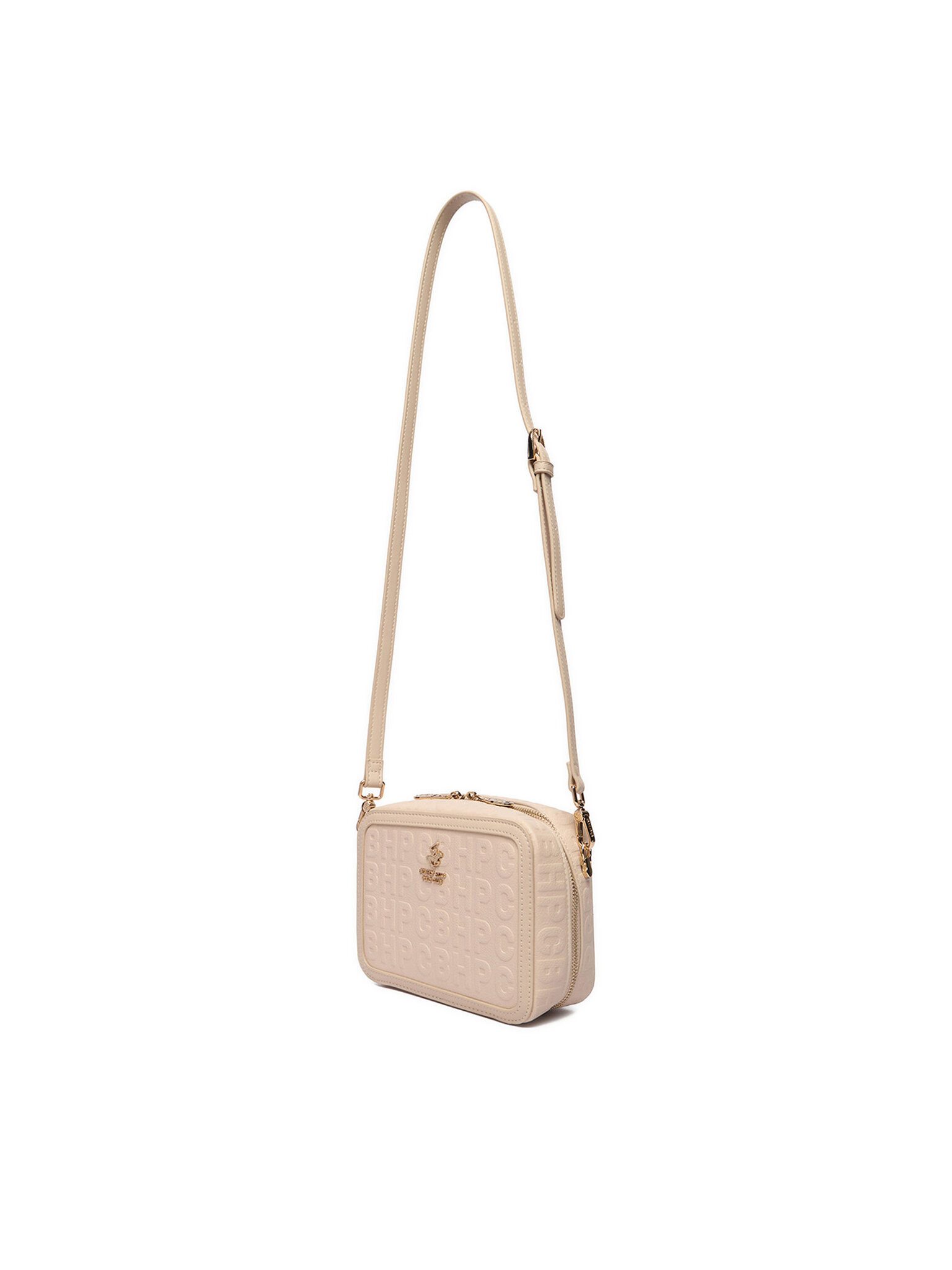 BEVERLY HILLS POLO CLUB Handtasche Beverly Hills Polo Club Damenhandtasche Écru BEVERLY HILLS POLO CLUB-E
