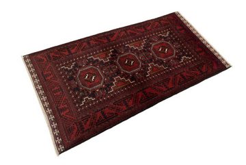 Orientteppich Belutsch 104x186 Handgeknüpfter Orientteppich / Perserteppich, Nain Trading, rechteckig, Höhe: 6 mm