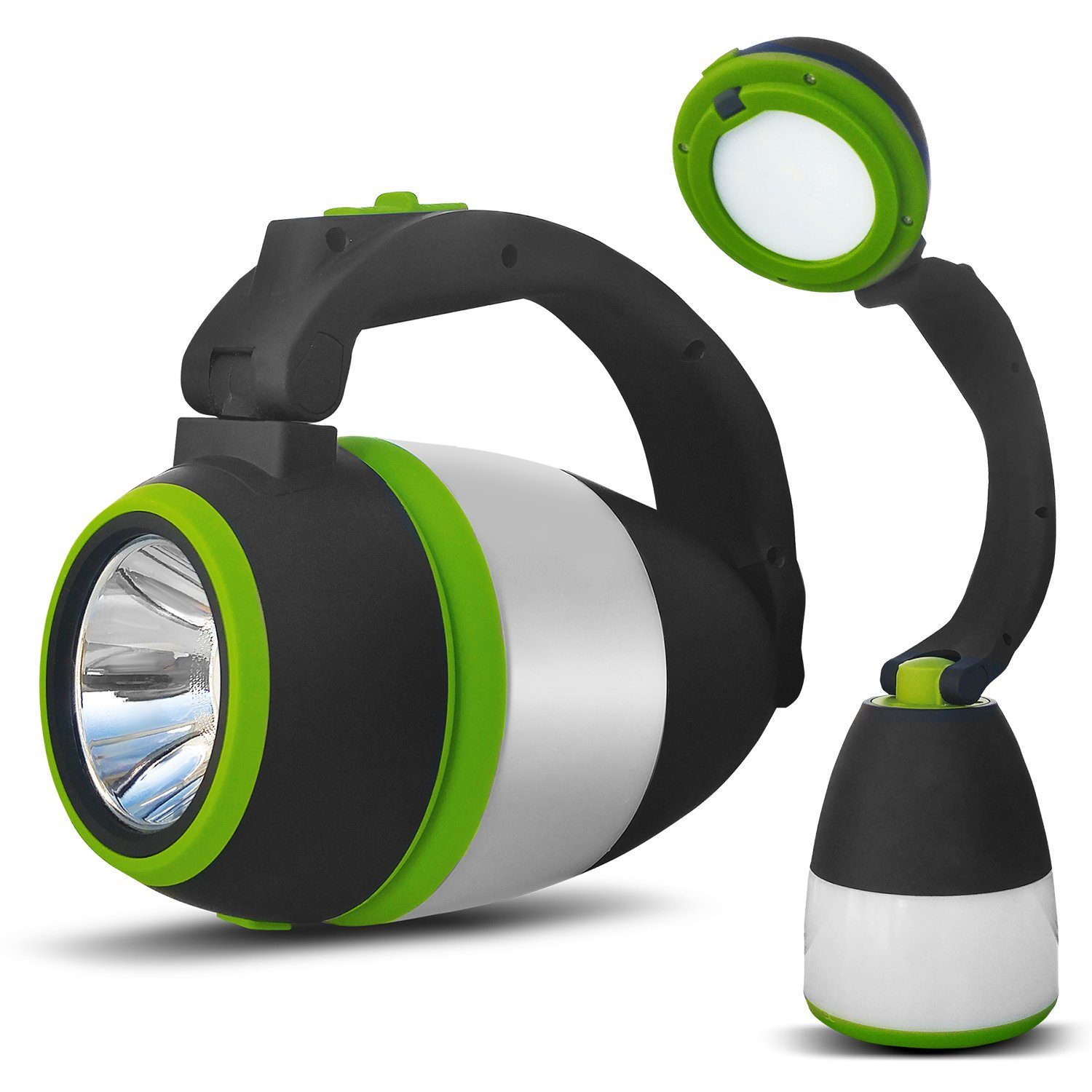 Maclean LED Taschenlampe MCE298, 3in1 Multifunktion: Camping - Taschenlampe, Powerbank-Funktion
