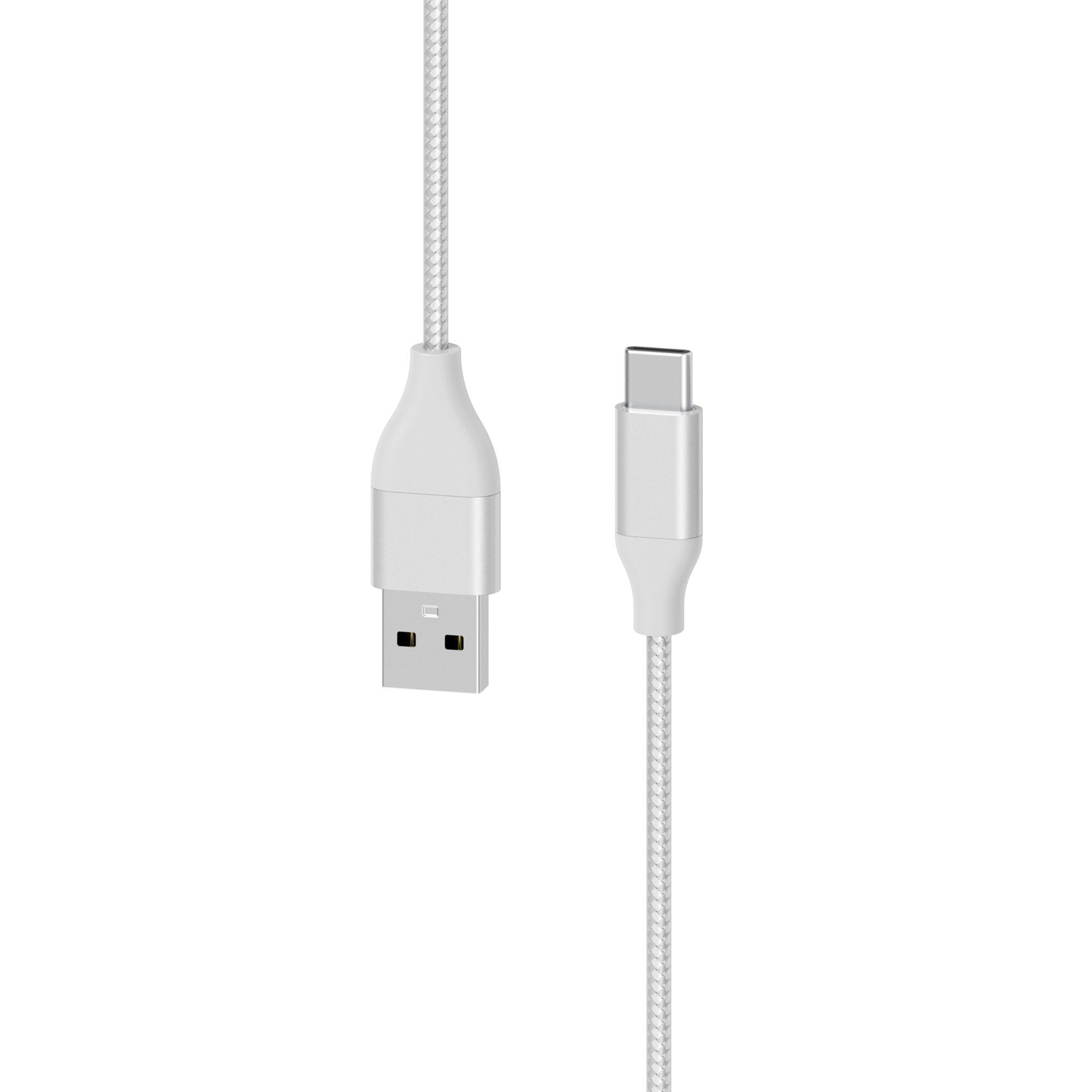 Kabel PREMIUM Metallic USB zu USB-C 1.5m Fast Charging Smartphone-Kabel