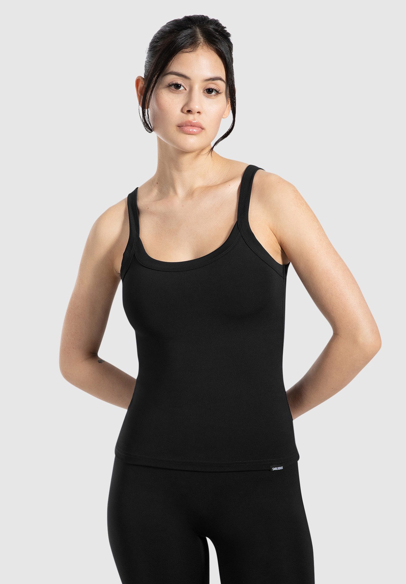 Smilodox Tanktop Missie, figurbetontes Sporttop, schmale günstig online kaufen