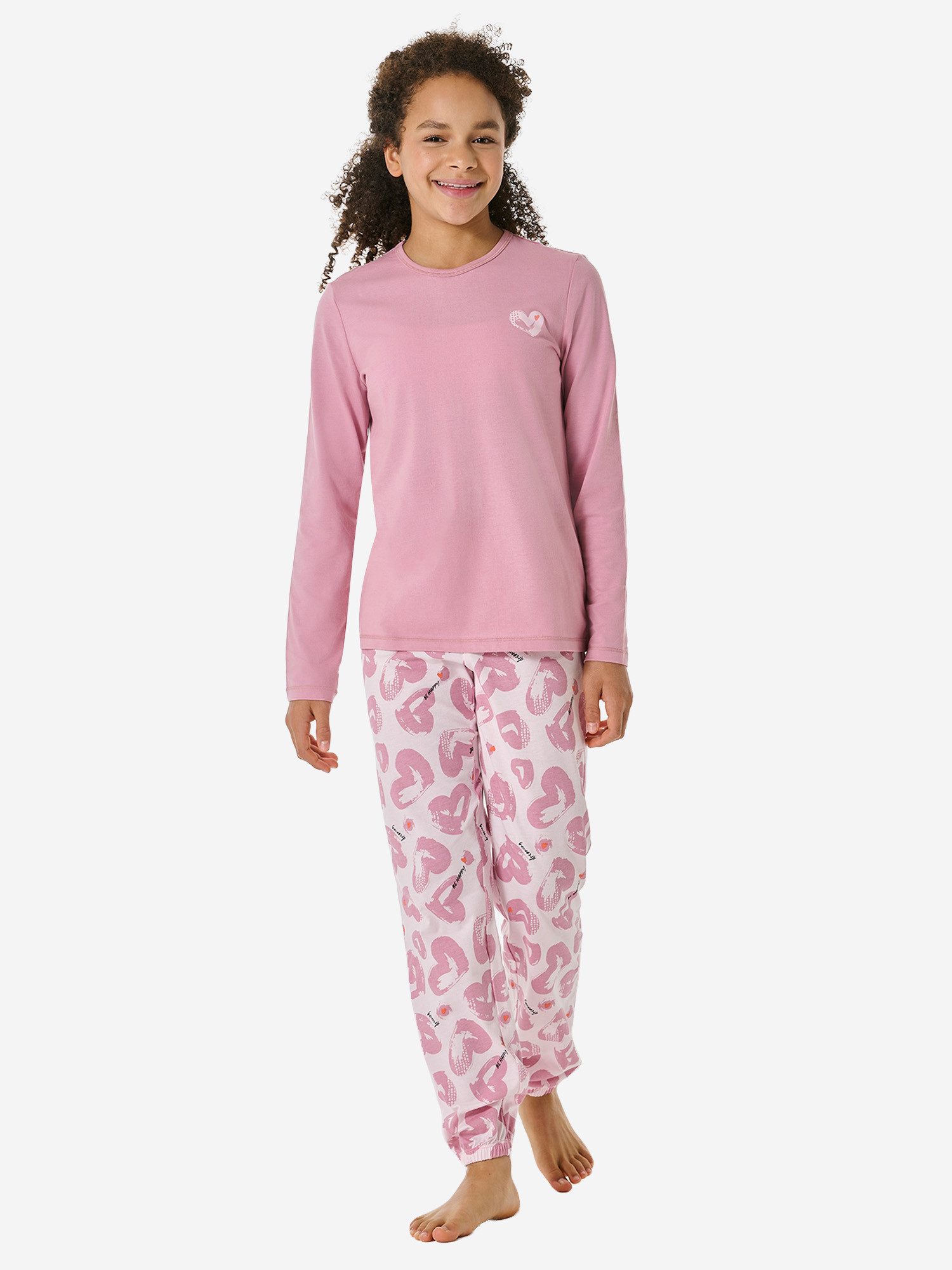 Schiesser Pyjama Nightwear 1 (2 tlg) schlafanzug schlafmode bequem