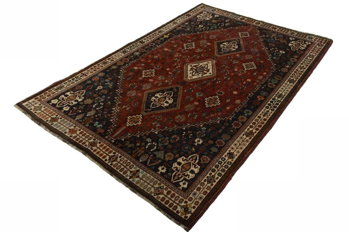 Orientteppich Shiraz rechteckig, / 176x268 Nain Handgeknüpfter Perserteppich, Höhe: Orientteppich Trading, mm 10