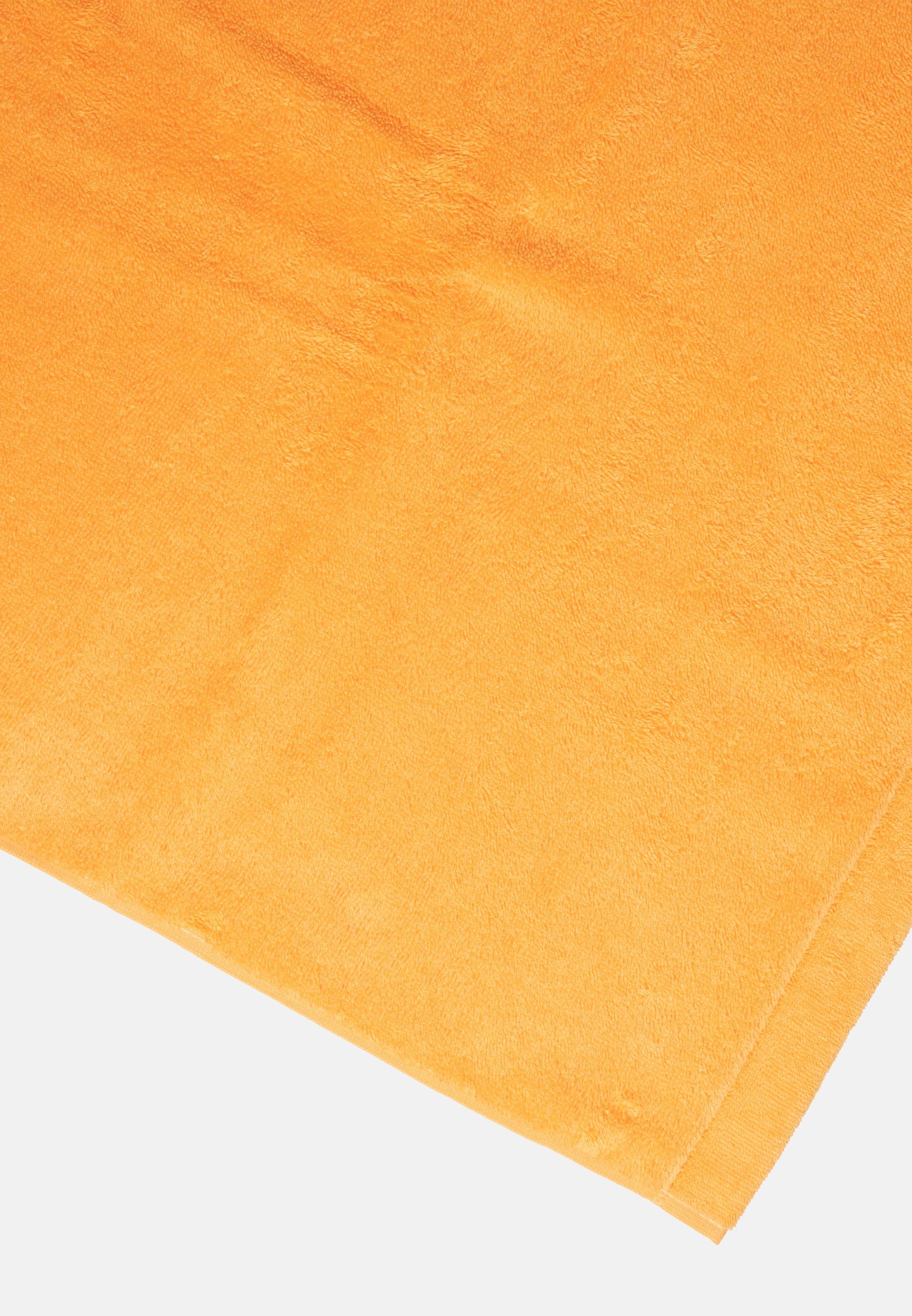 Cawö Handtuch Set im Walkfrottee, - Duschtuch 2 (Spar-Set, 4-tlg), Baumwolle Handtuch Lifestyle, Apricot X - Set 2 X