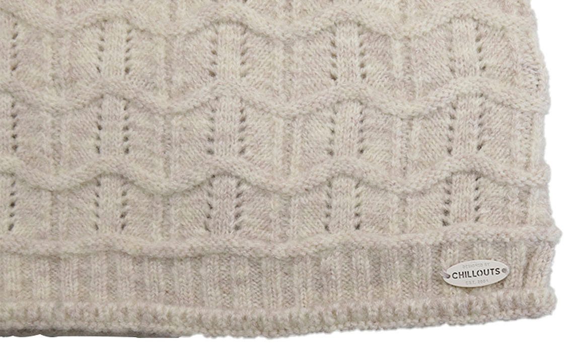 chillouts Beanie Maira Hat mit weichem Lochstrickmuster
