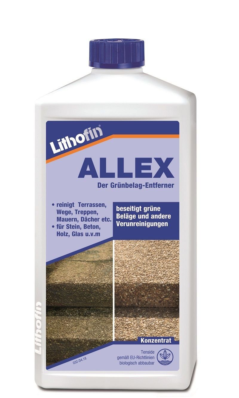 Lithofin Lithofin ALLEX Grünbelagentferner - 1 Liter Grünbelagentferner