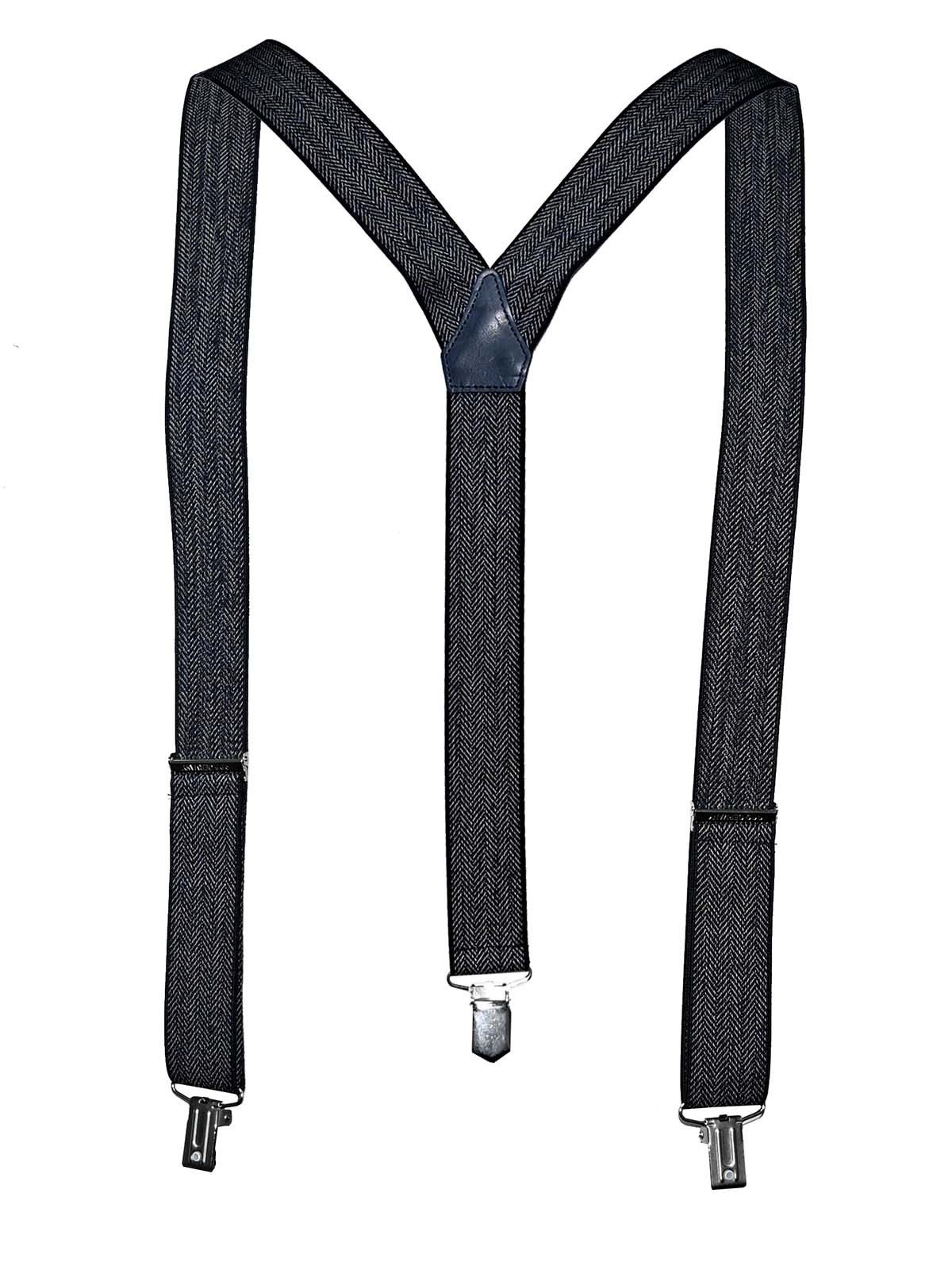 LLOYD Men’s Belts Hosenträger LLOYD (Schachtelpack, 1-St., mit Sichtfenster) silberfarbene Metall-Clips