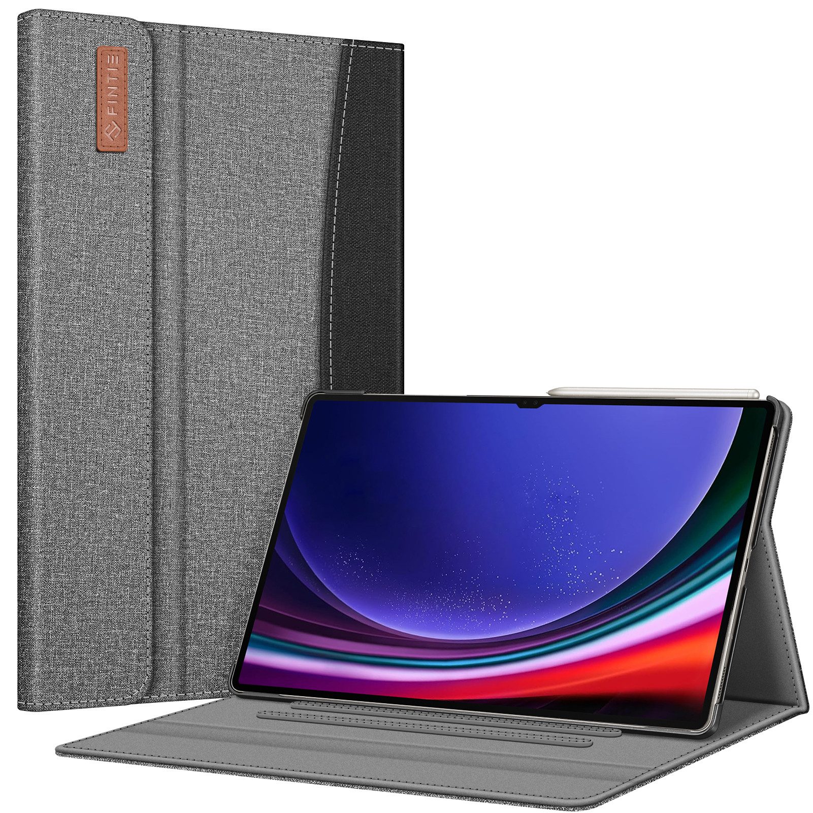 Fintie Tablet-Hülle für Samsung Galaxy Tab S10 Ultra/S9 Ultra/S8 Ultra 14.6 Zoll Tablet, Multi-Winkel Betrachtung Folio mit Dokumentschlitze & Auto Schlaf/Wach