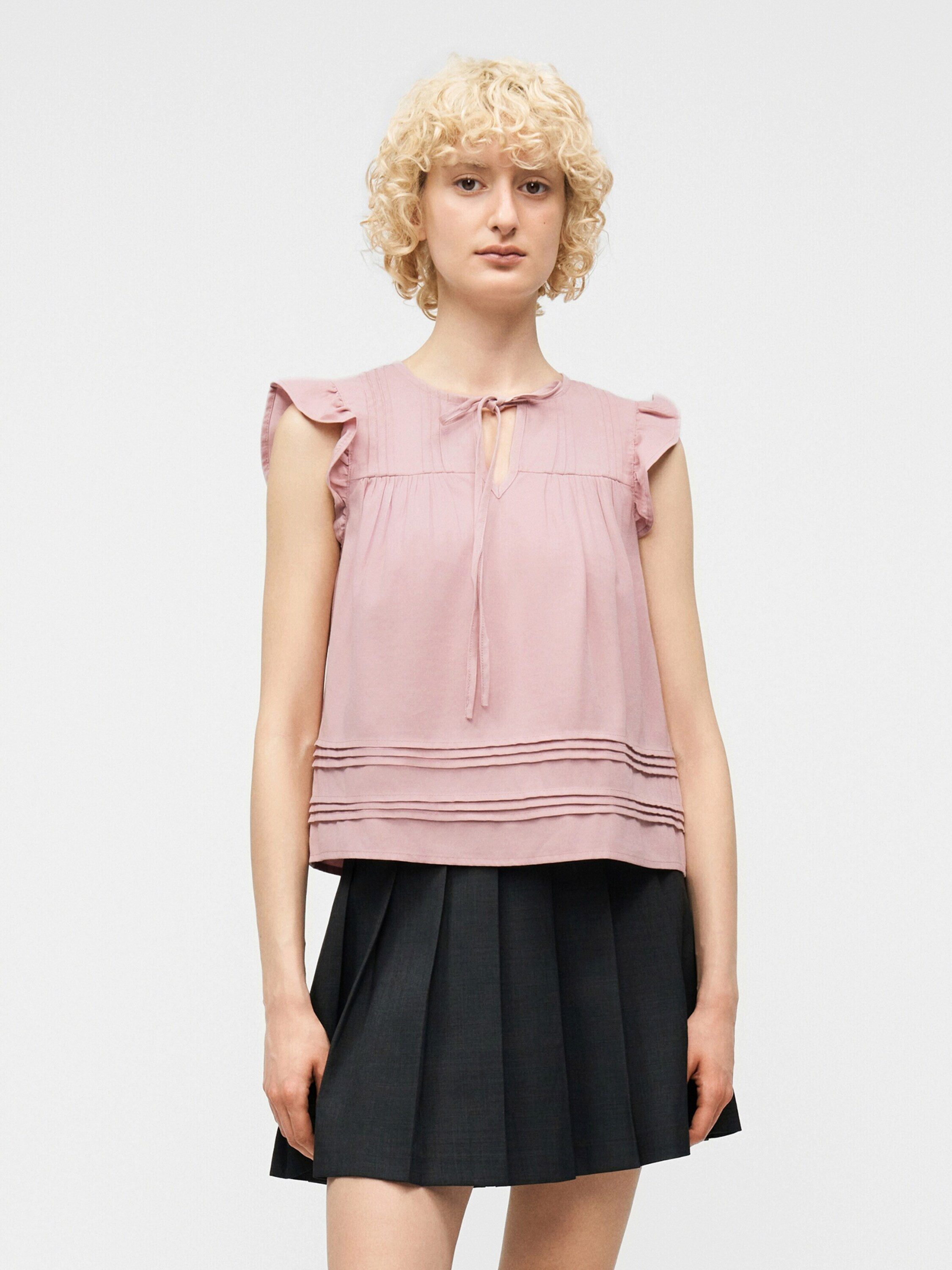 ONLY Funktionsbluse ONLARIS (1-tlg) Drapiert/gerafft