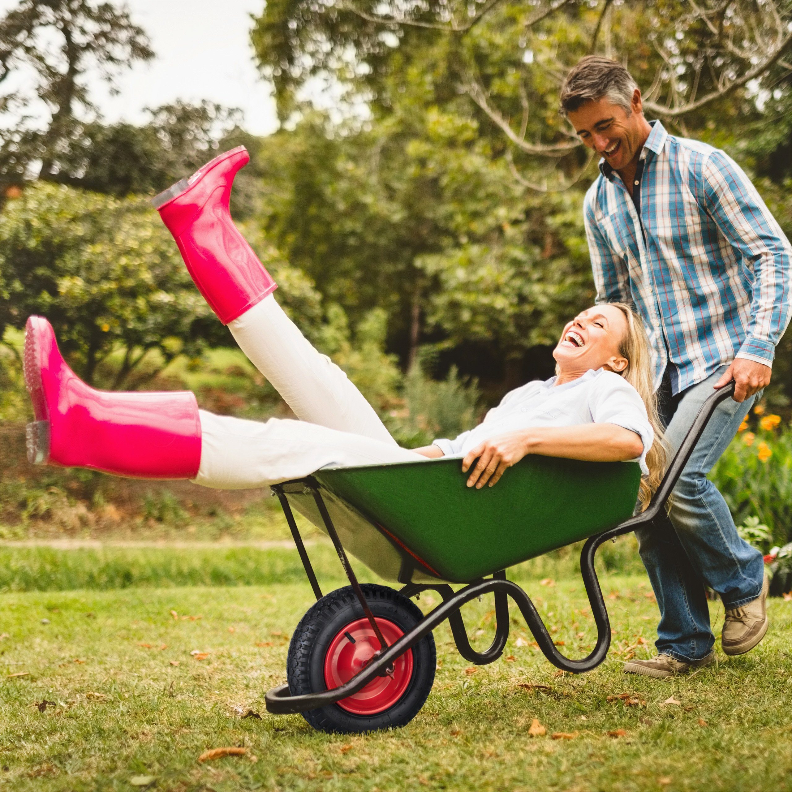 relaxdays Schubkarren-Rad Schubkarrenrad 3.50-8 mit Luftbereifung