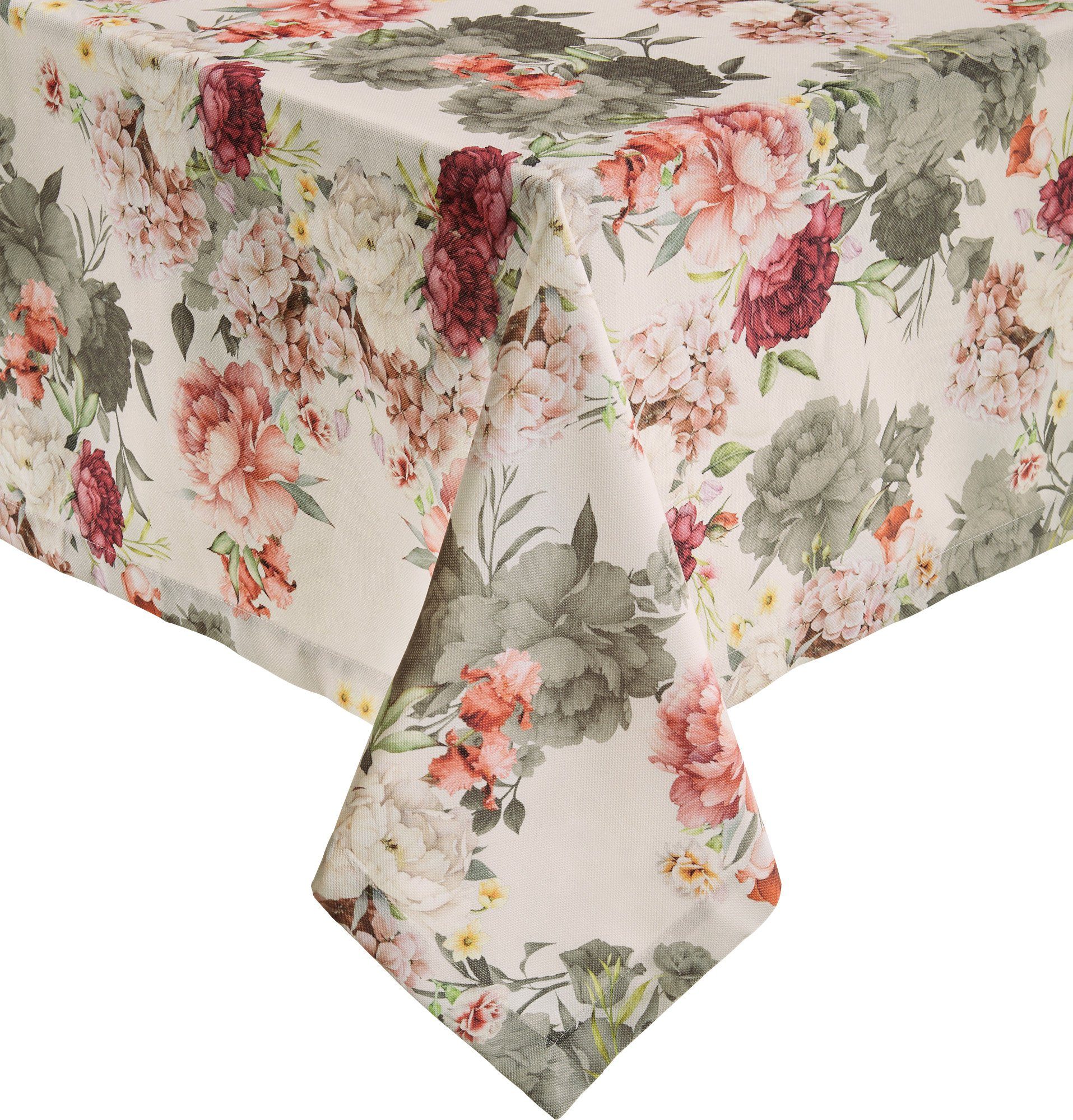 Erwin Müller Tischdecke Tischdecke, Blumen