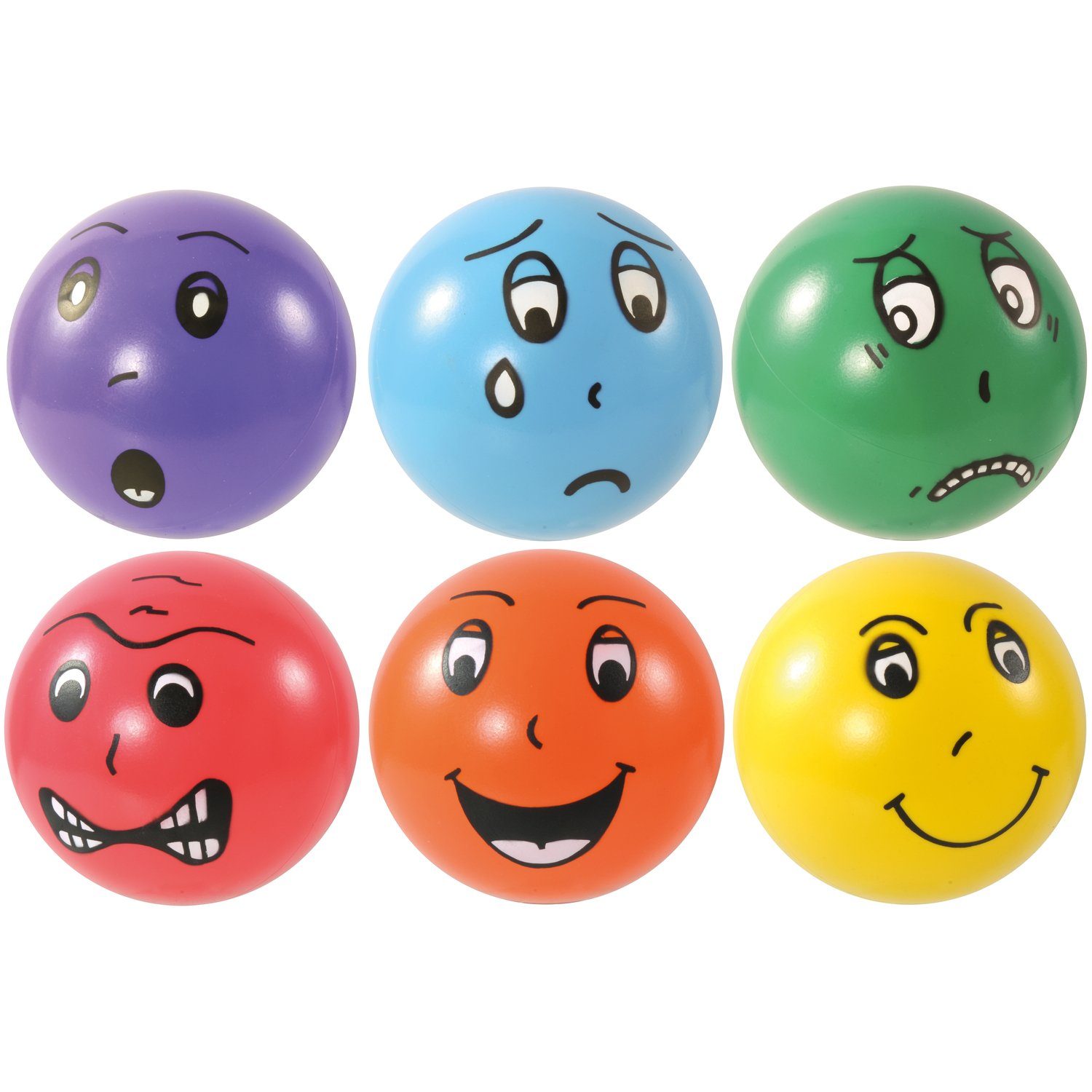 EDUPLAY Spielzeug-Gartenset Emotionsbälle-Set Ø 15 cm, PE