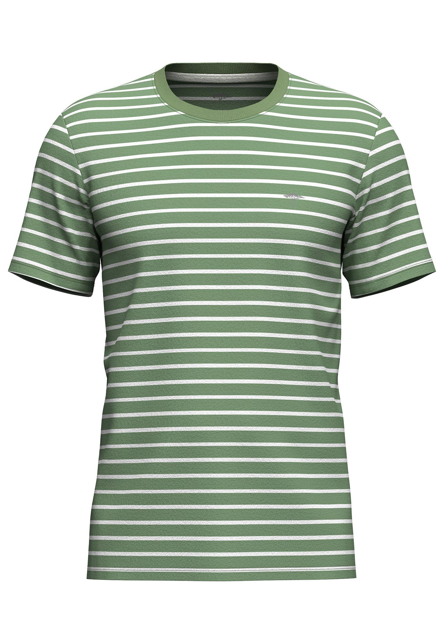 FYNCH-HATTON T-Shirt mit Logo Stickerei günstig online kaufen