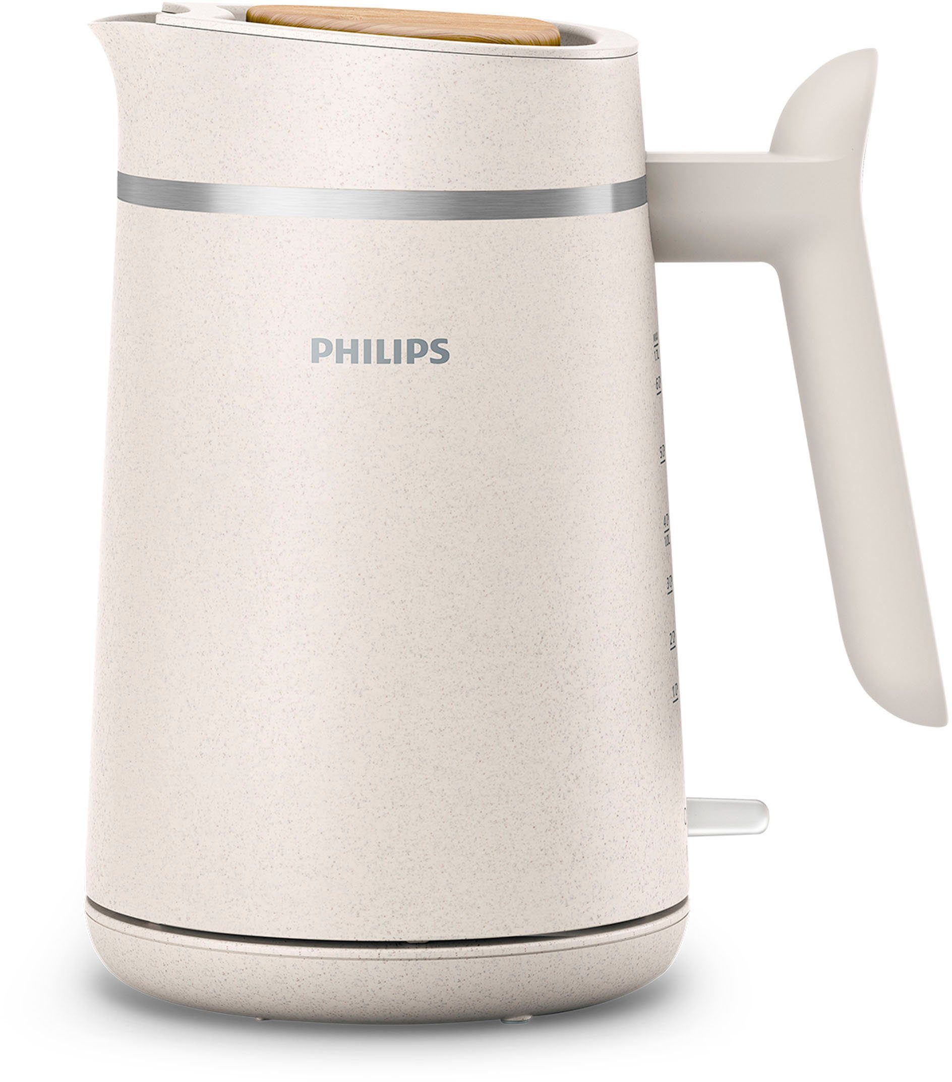 Philips Wasserkocher HD9365/10 Eco Conscious Edition Serie 5000, 1,7 l, 2200  W, Trockengehschutz, Flaches Heizelement aus Edelstahl für schnelles Kochen  und einfache Reinigung