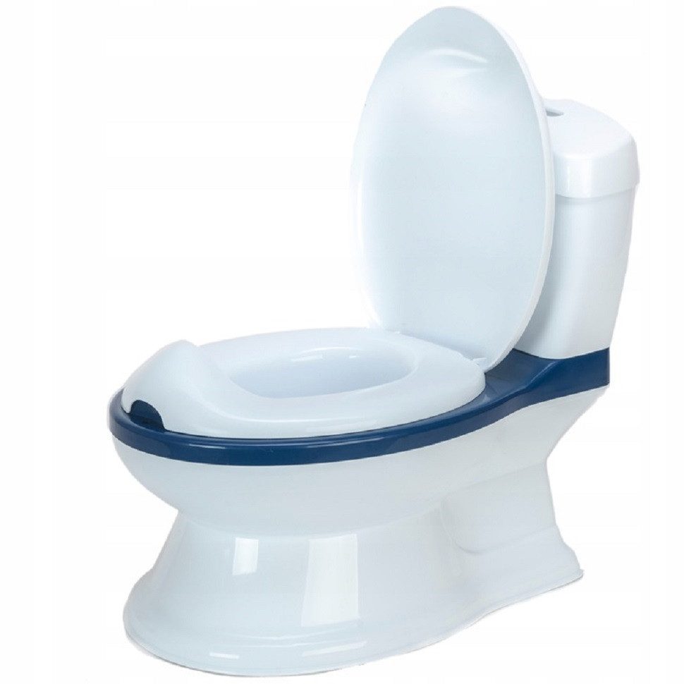 COIL Toilettentrainer Toilettentrainer, Kindertoilette, Lerntöpfchen, Kinderklo, Babytopf, Sound, mit Spülgeräusch, Gewebebehälter, abnehmbare Schüssel