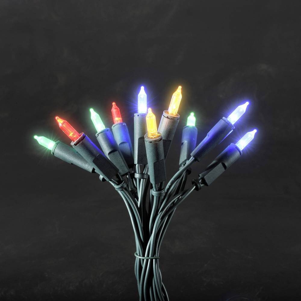 KONSTSMIDE Lichterkette LED Minilichterkette, 50 bunte Dioden 6303-500