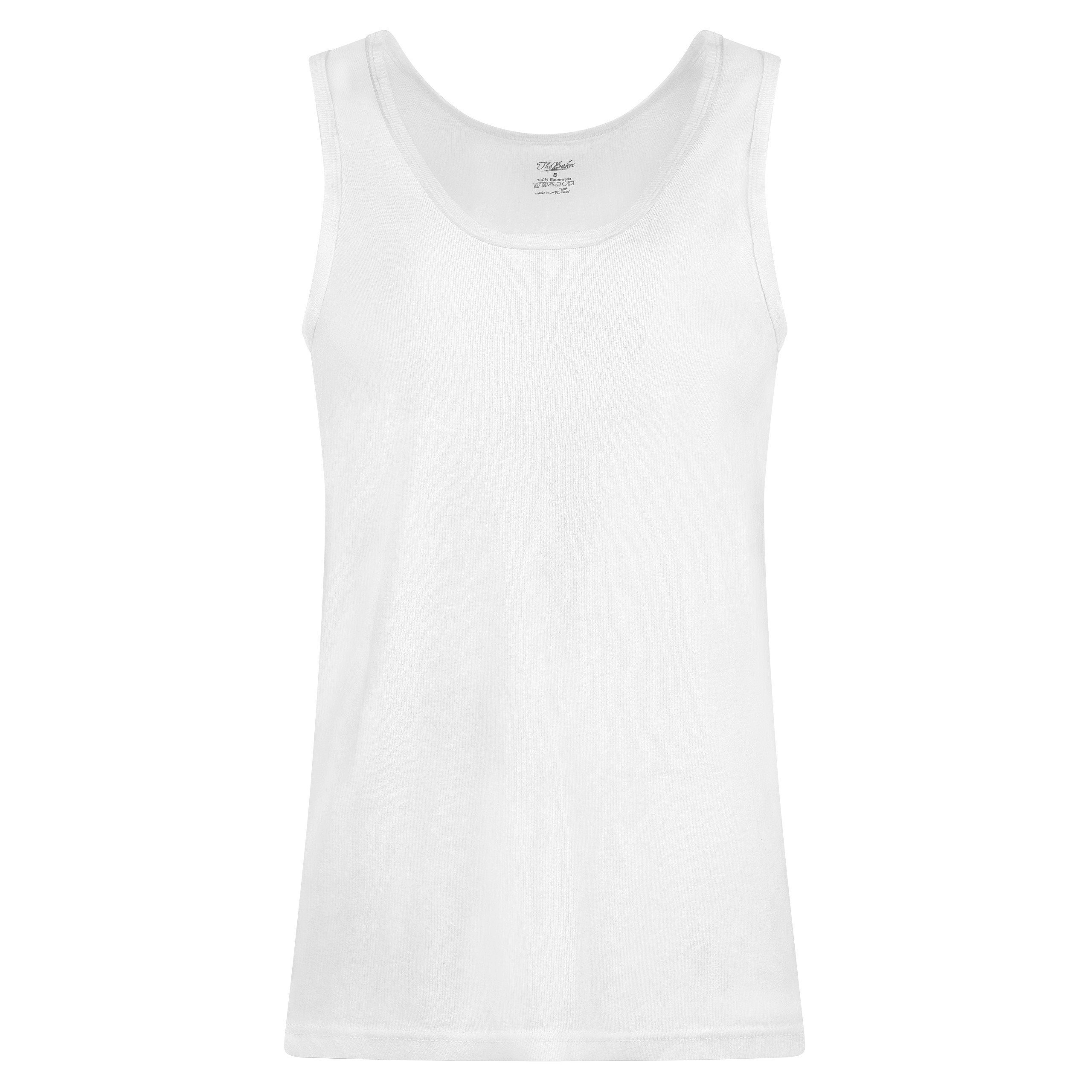 cwonlineshop Unterhemd 4er Sparset Tank-Tops für Herren aus 100% Baumwolle günstig online kaufen