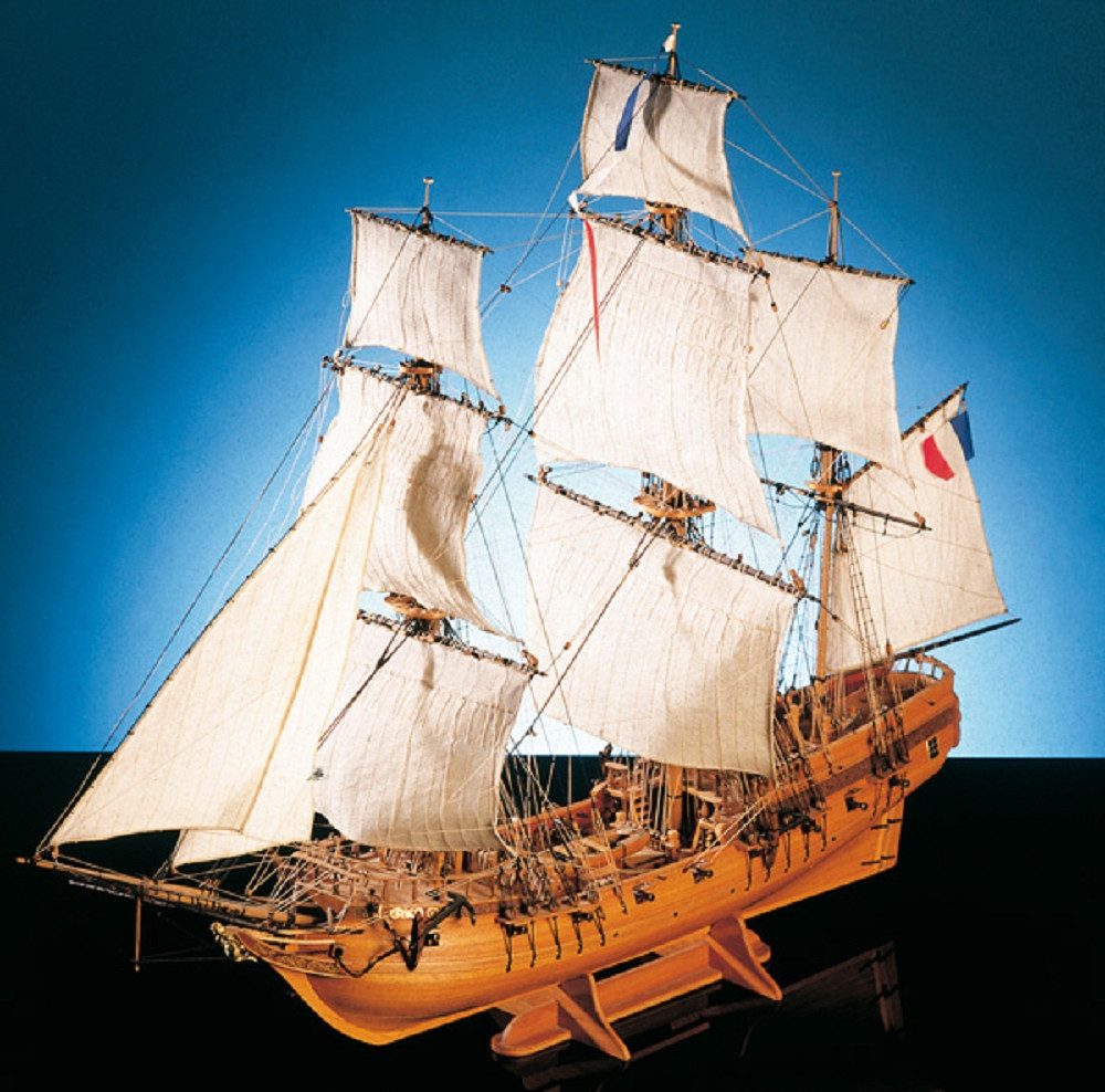 Modellbausatz Le Tonnant Modellbausatz 1:50 von Corel - Historisches Korsarenschiff