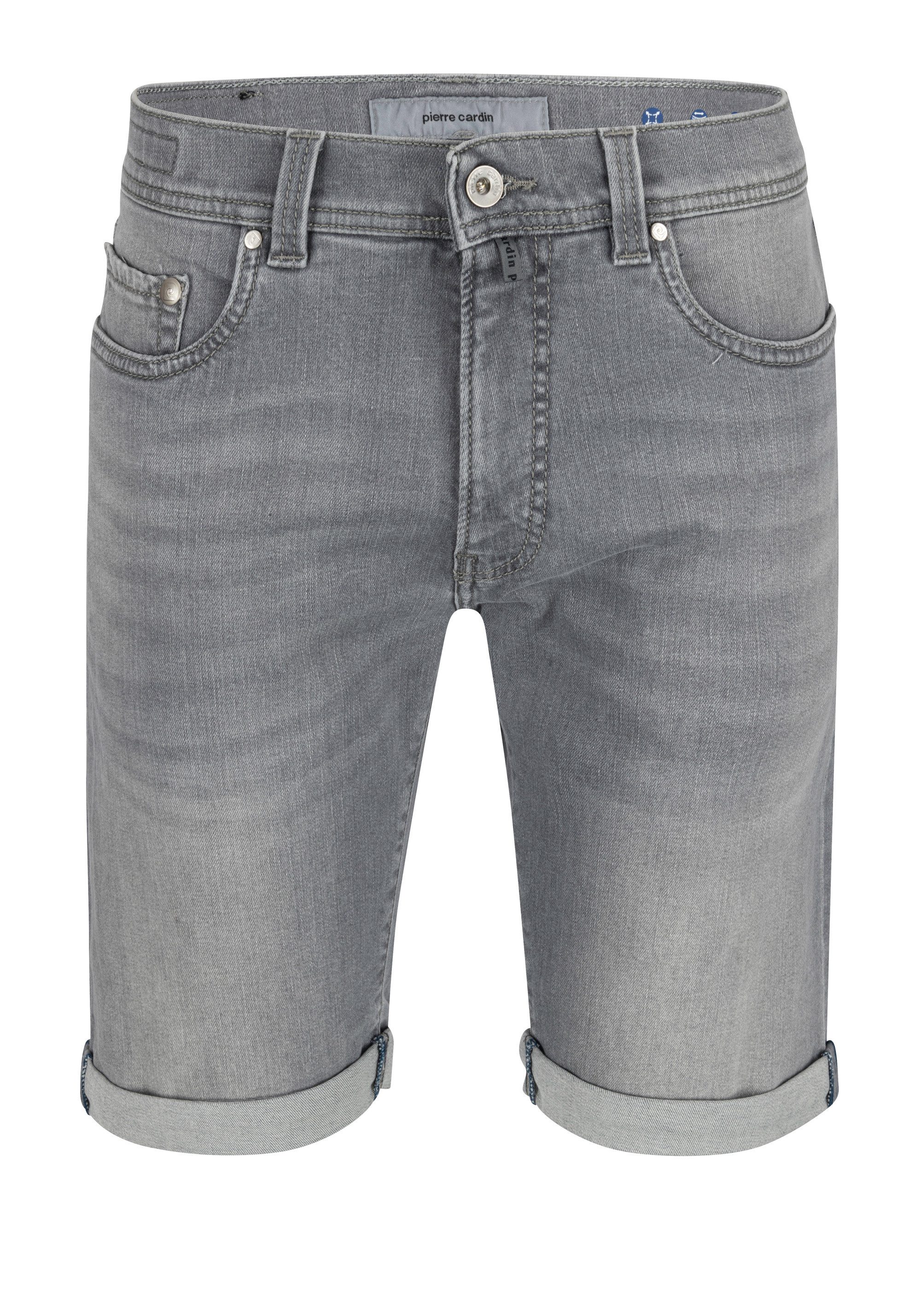 Pierre Cardin 5-Pocket-Jeans PIERRE CARDIN LYON BERMUDA grey fashion 34520 8130.9837 - FUTUREFLEX