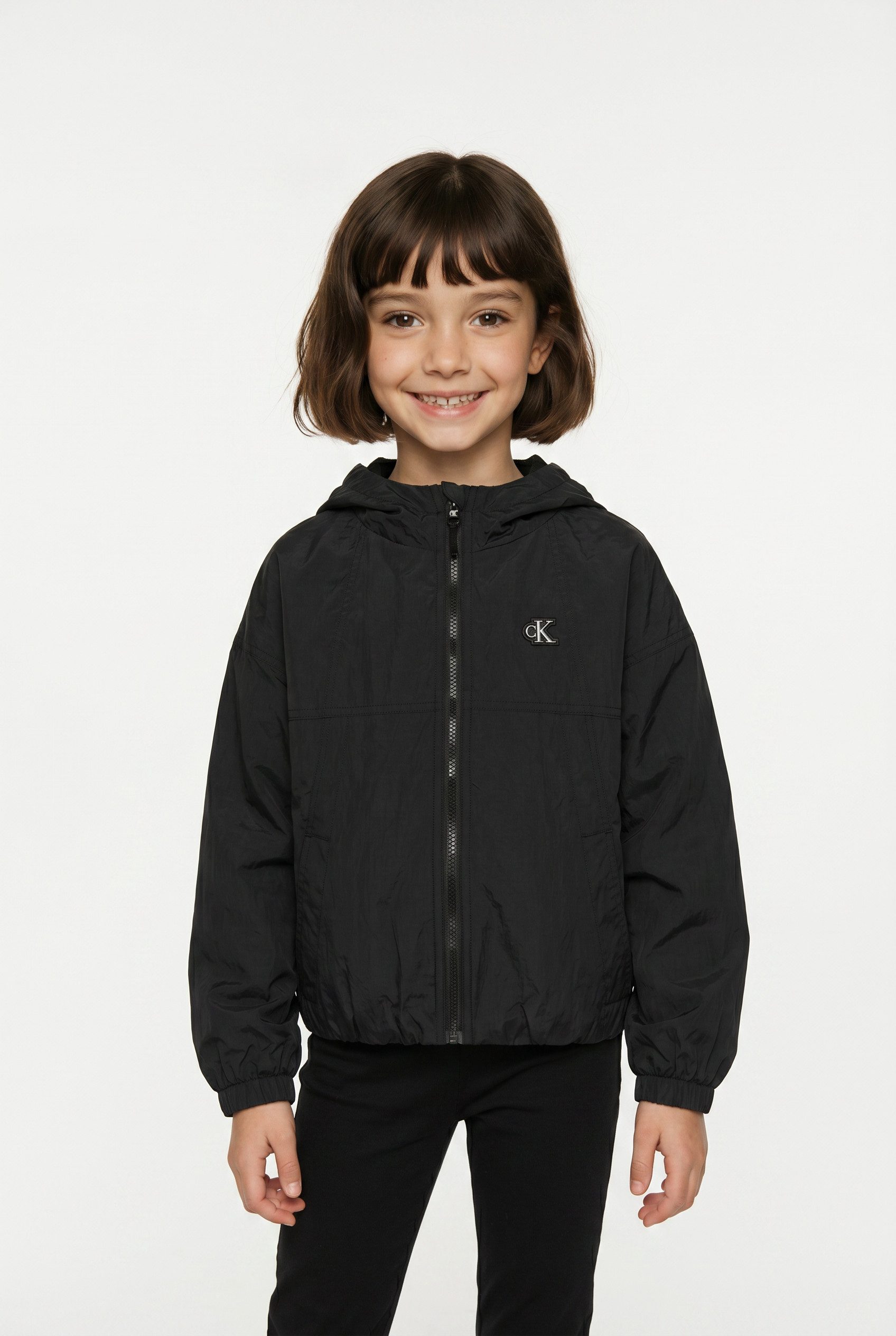 Calvin Klein Jeans Windbreaker MINI ME WIND BREAKER Regular fit mit Kapuze