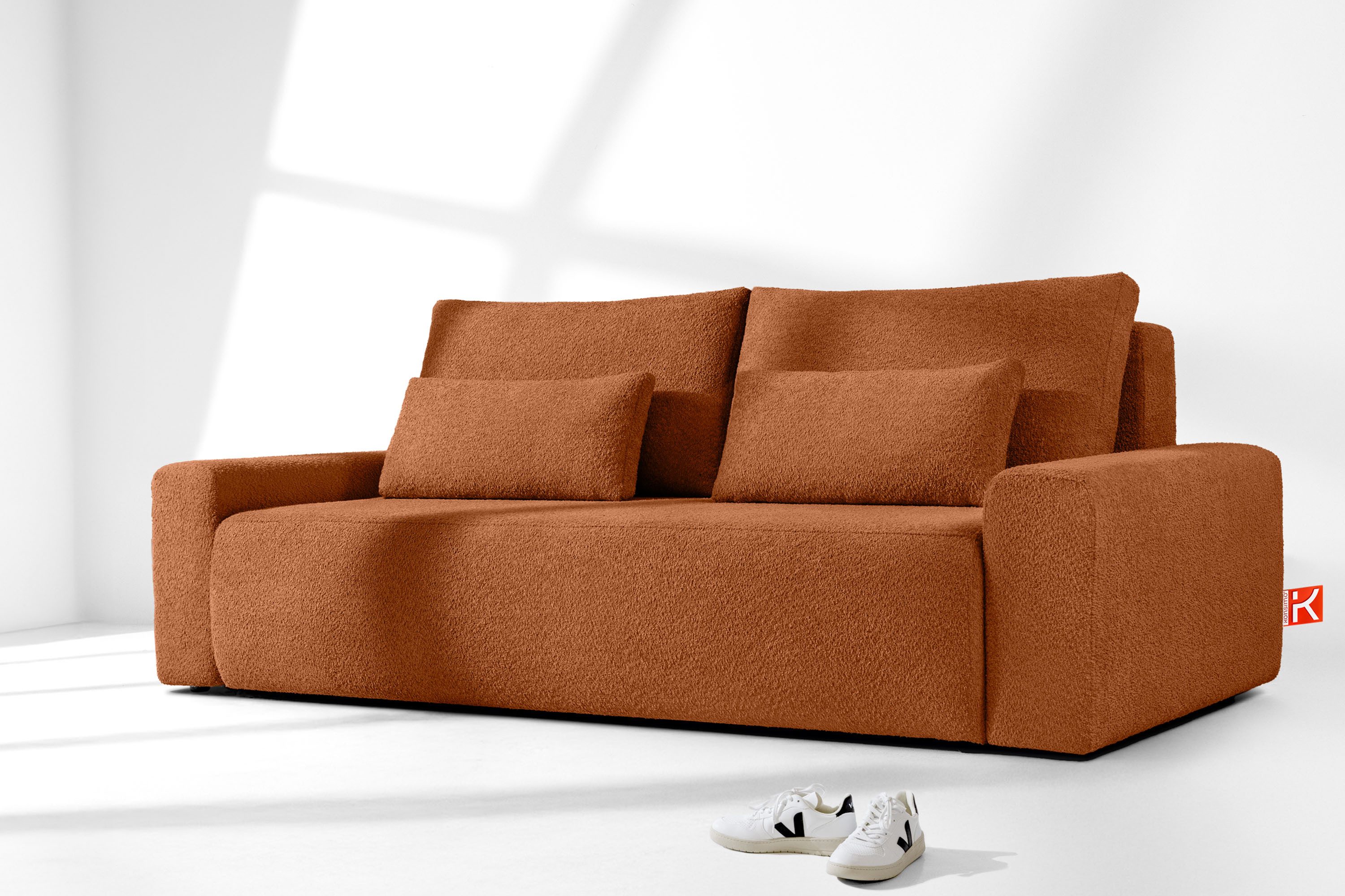 KONSIMO® 3-Sitzer MOLLIS Schlafsofa, Einzelsofa, mit günstig online kaufen