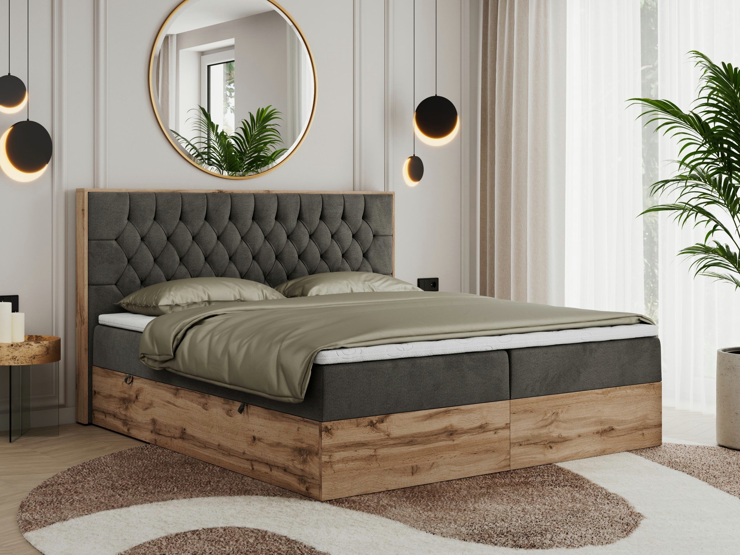 MKS MÖBEL Boxspringbett AMORE (Packung, Set, günstig online kaufen