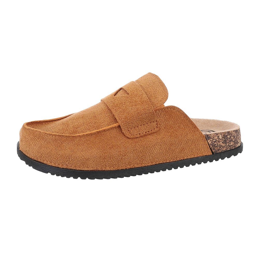 Damen Mules Freizeit Pantolette
