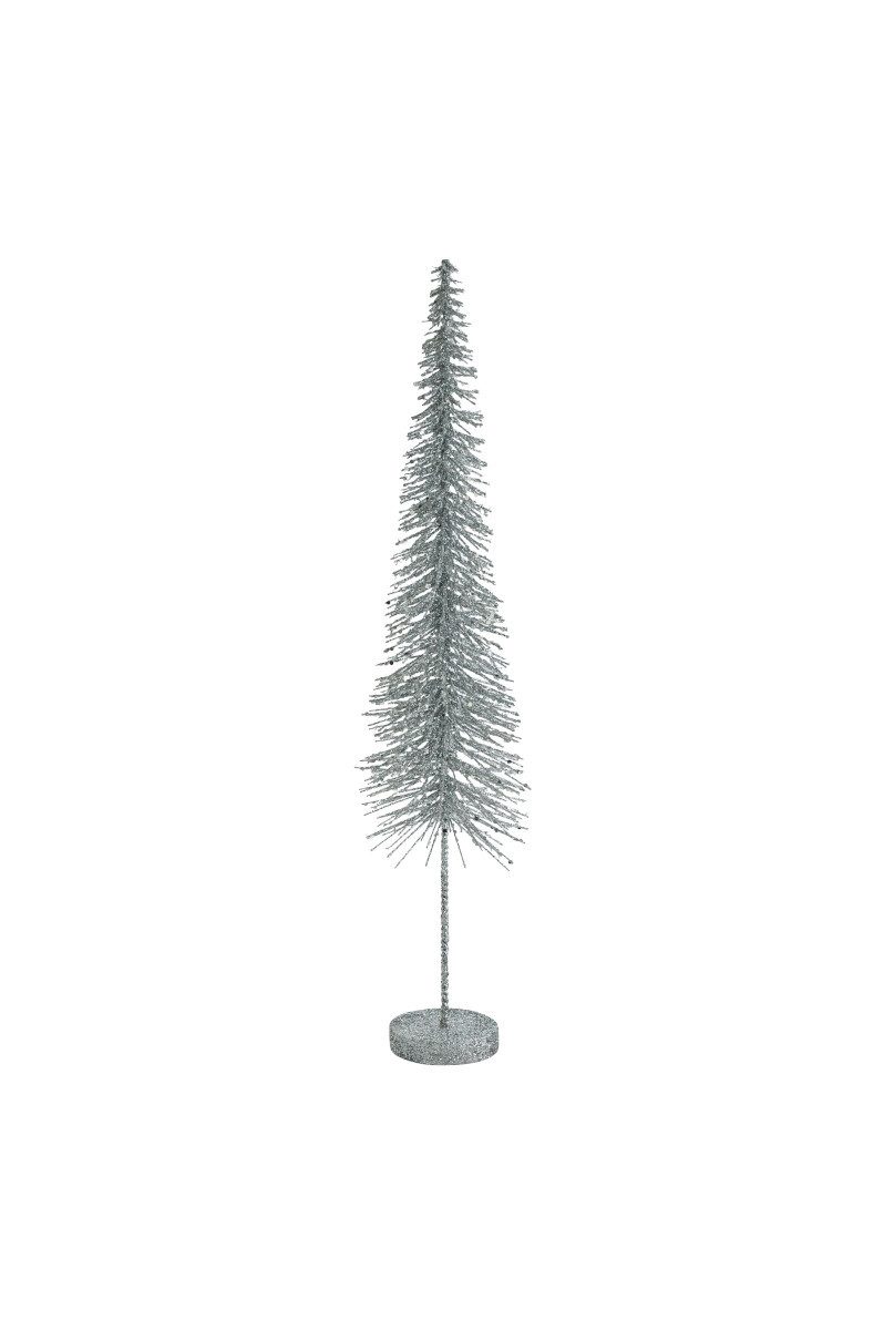 Giftcompany Weihnachtsfigur Seoul Deko-Weihnachtsbaum mit Glitzer silber 49 günstig online kaufen