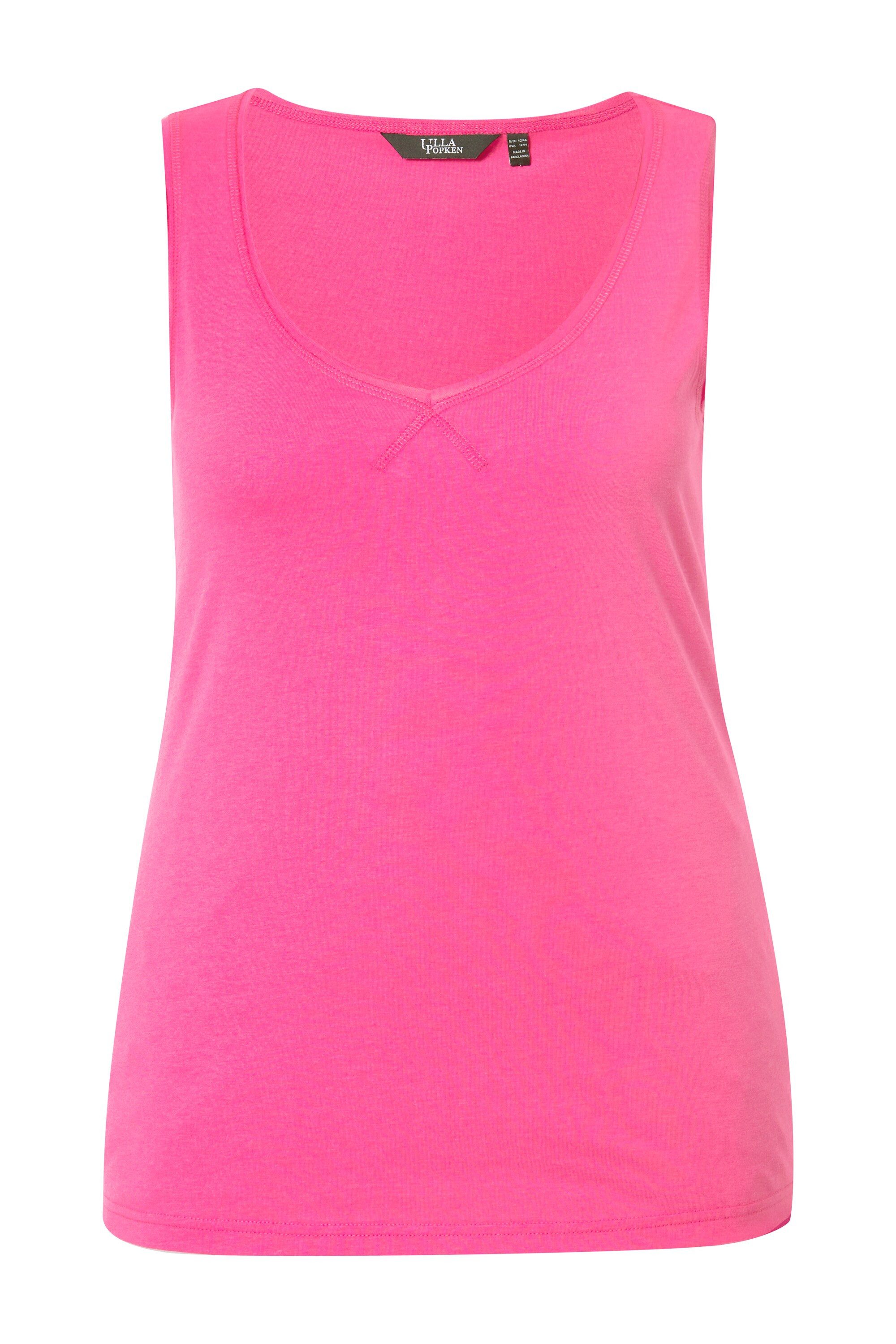Ulla Popken Longtop Top Modalmix Herzausschnitt günstig online kaufen