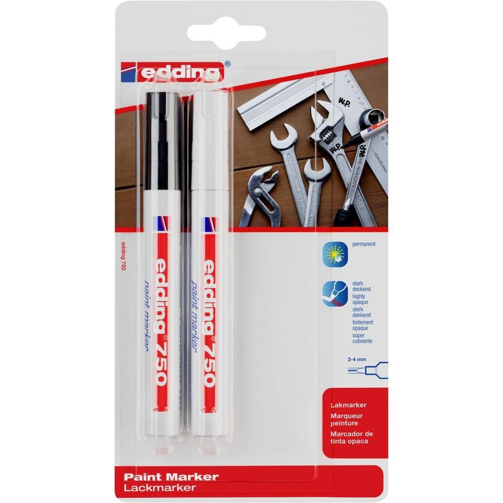 edding Lackmarker Lackmarker 2 mm, 4 mm