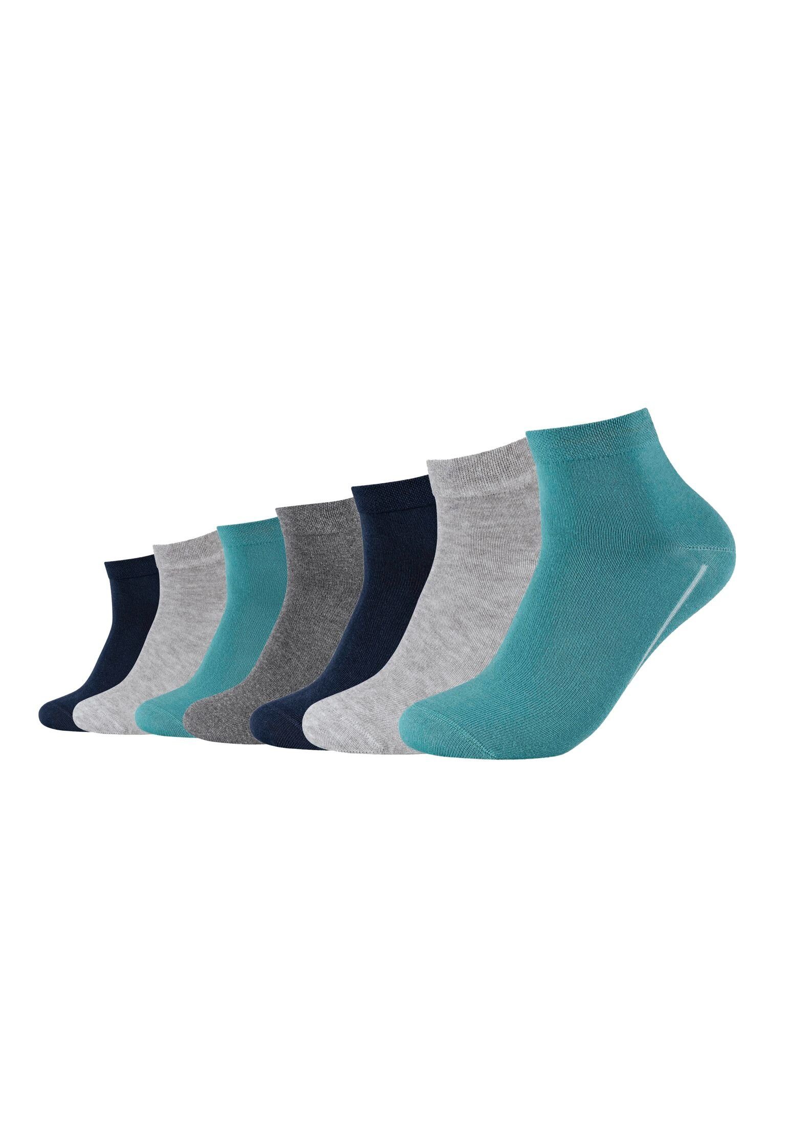 Klimaregulierend: weichem atmungsaktiv ca-soft Camano Komfortbund, (7-Paar) dank mit Baumwollanteil Socken hohem