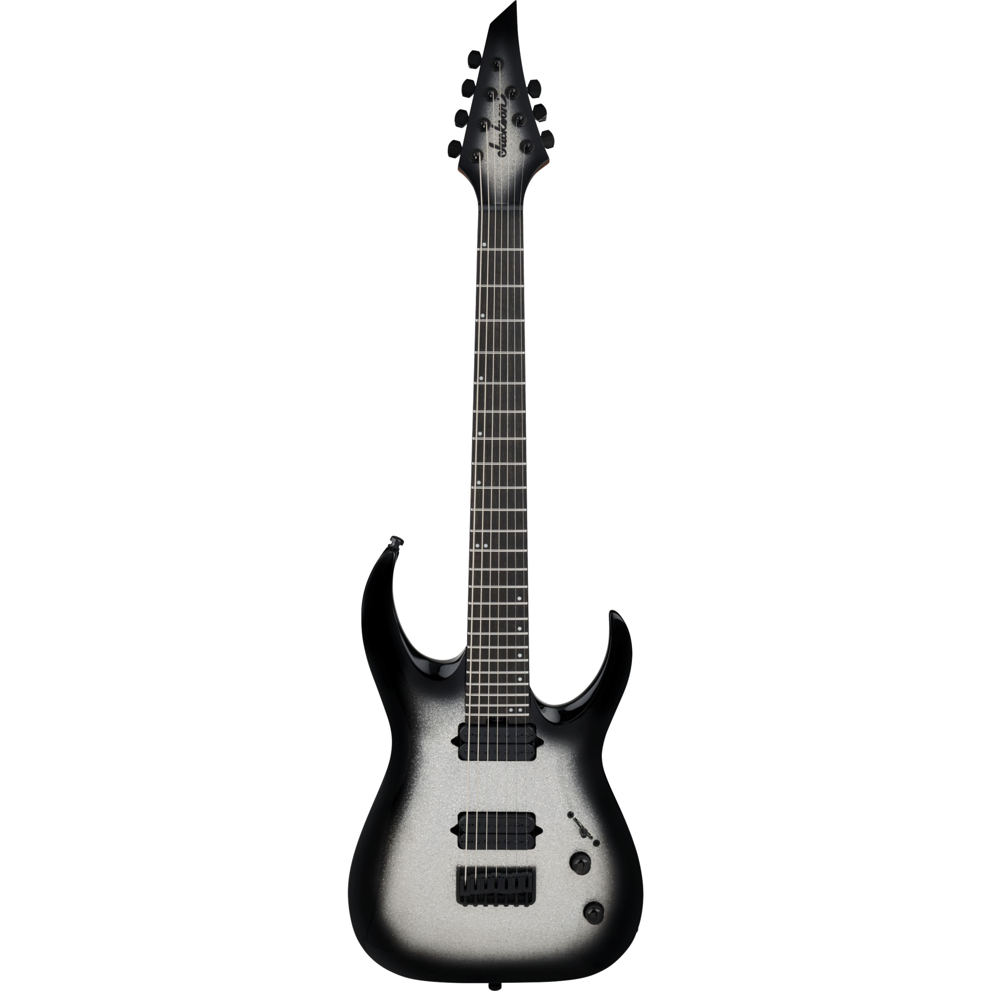 Jackson E-Gitarre, E-Gitarren, Andere Modelle, Pro Plus Series Signature Misha Mansoor Juggernaut HT7 Silverburst