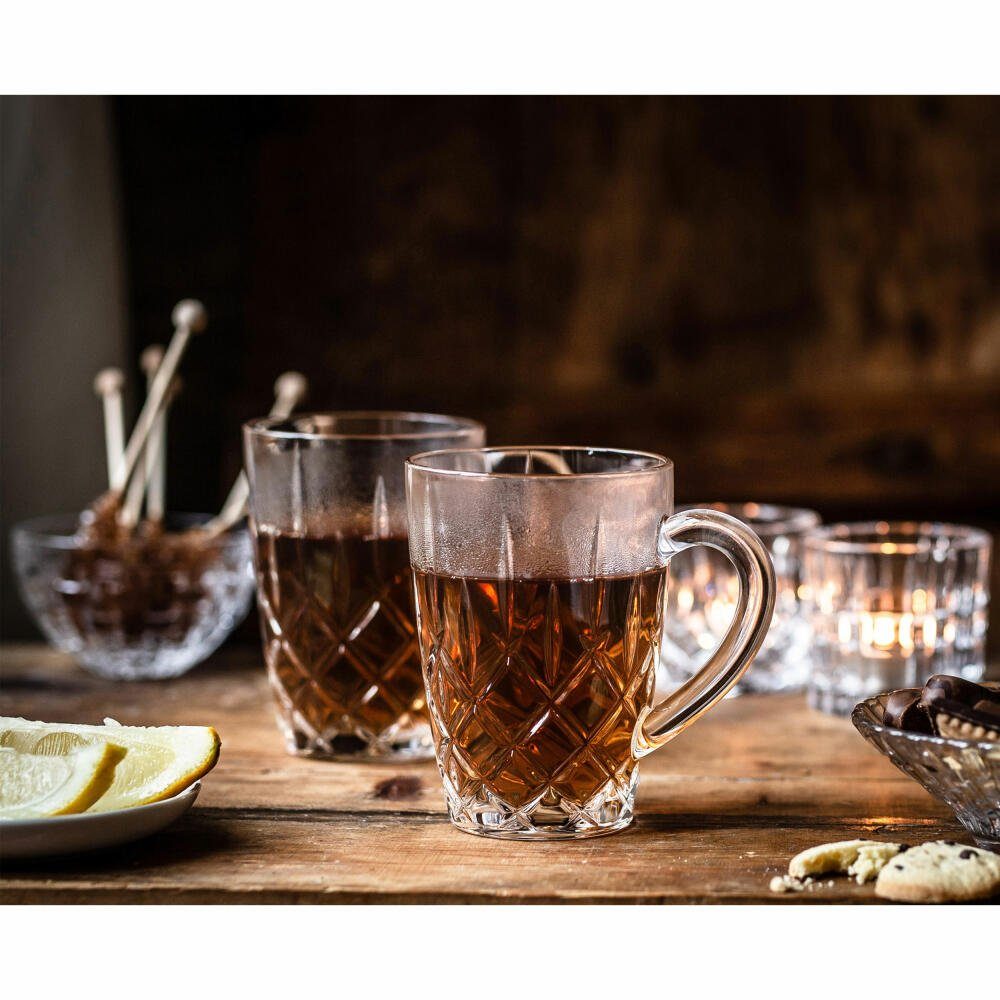 Nachtmann Teeglas Teebecher Set Noblesse 2-tlg., 2-tlg., Kristallglas