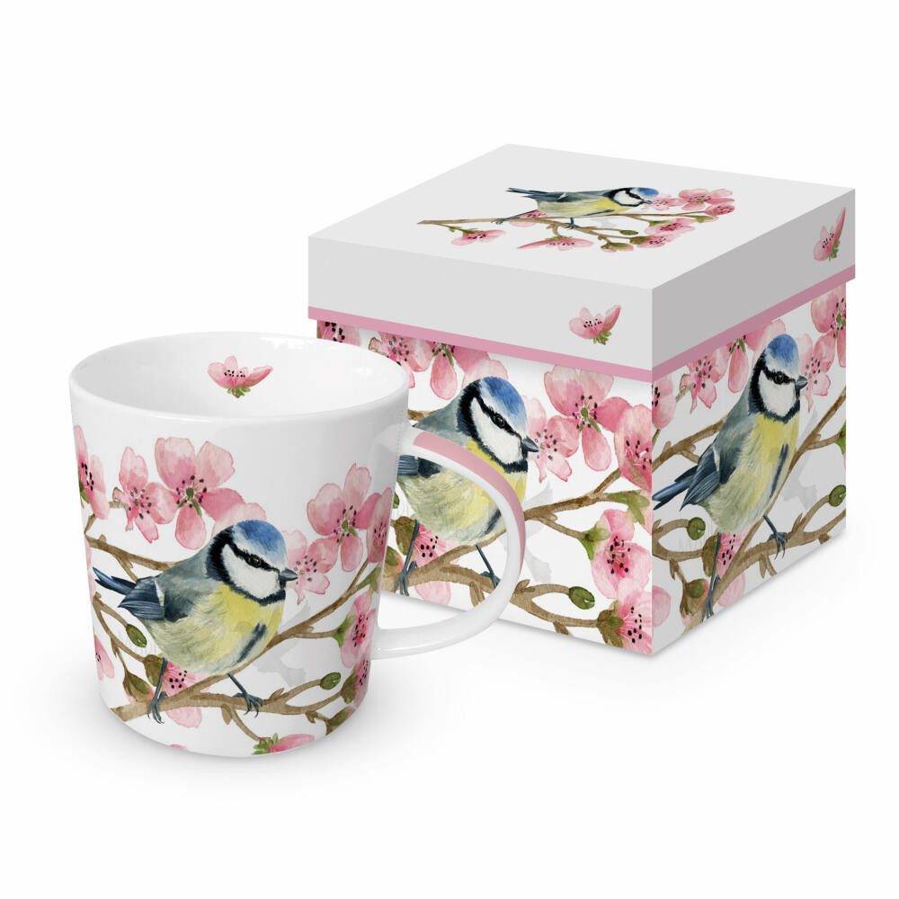 PPD Tasse Oiseau Printemps Trend Mug GB, 400 ml, New Bone China