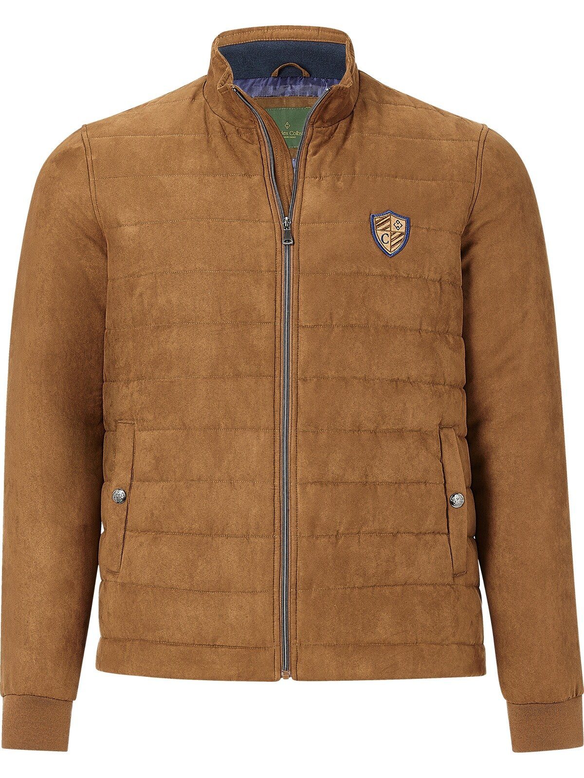 Charles Colby Blouson SIR LAWRENCE in Veloursleder-Optik